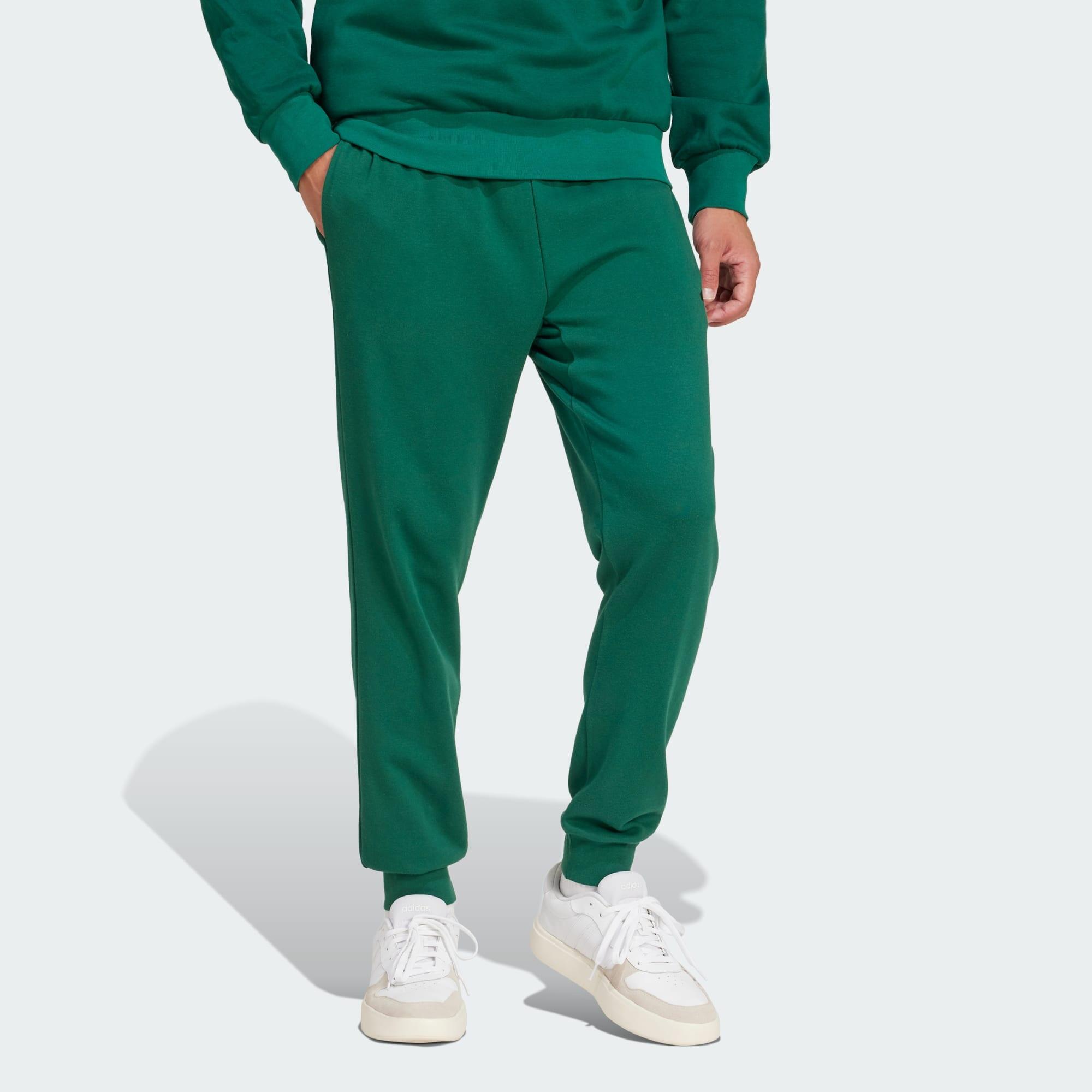 Adidas - Pantalon French Terry Essentials Feel Cozy - Pantalons - Noir|vert - 48 Xl - Decathlon