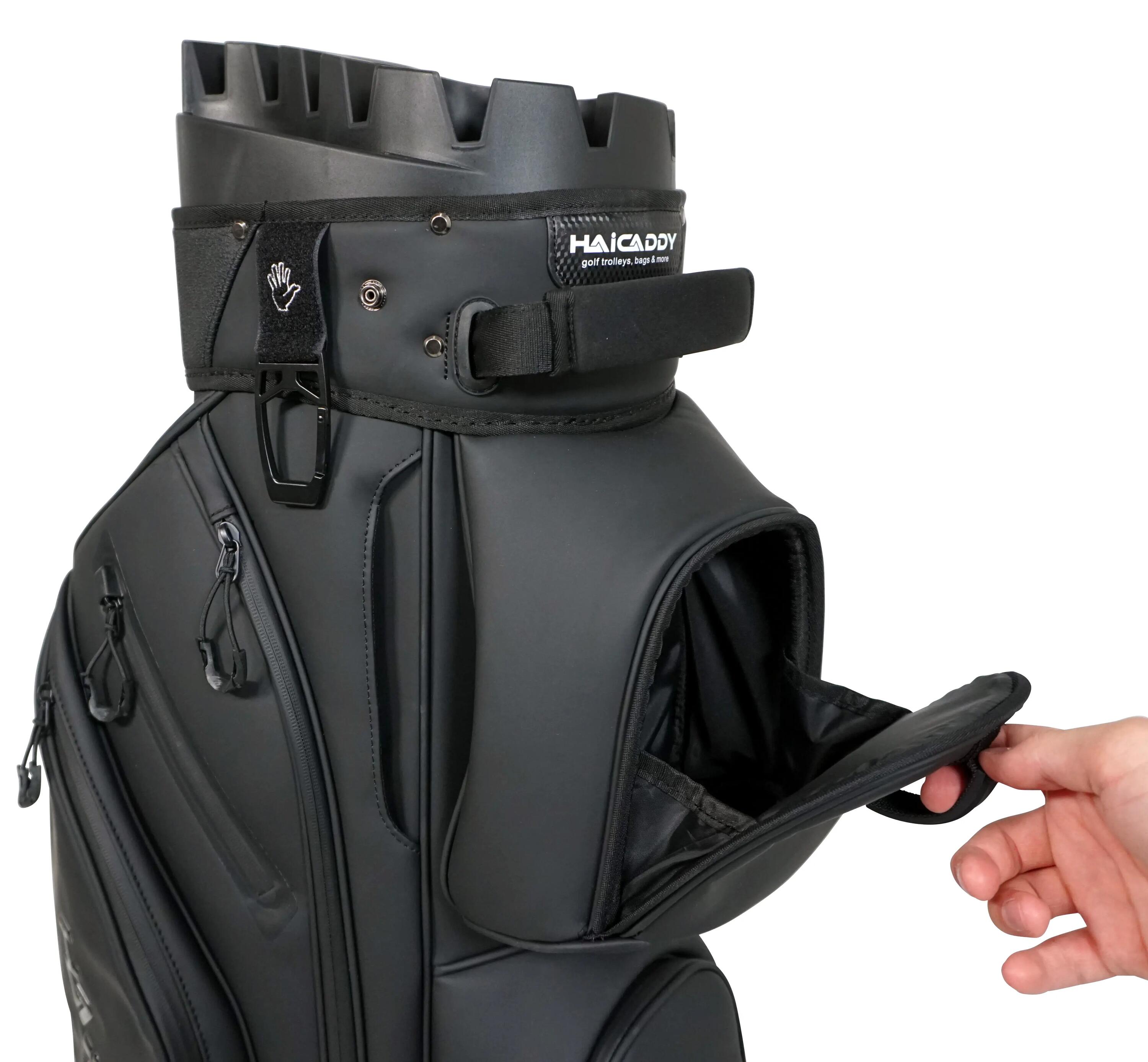 Haicaddy Deluxe Organizer Golfbag mit Magnettasche 5/7