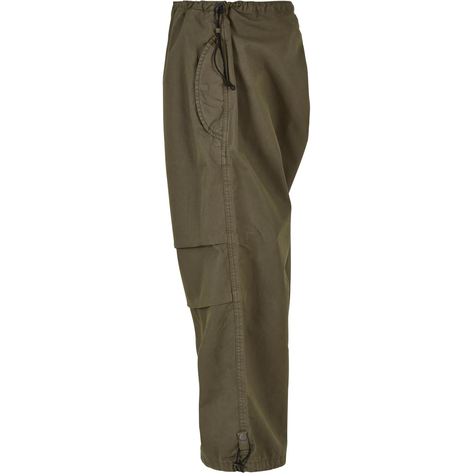 Pantaloni Cargo Largo Uomo Urban Classics Verde Oliva 3/3