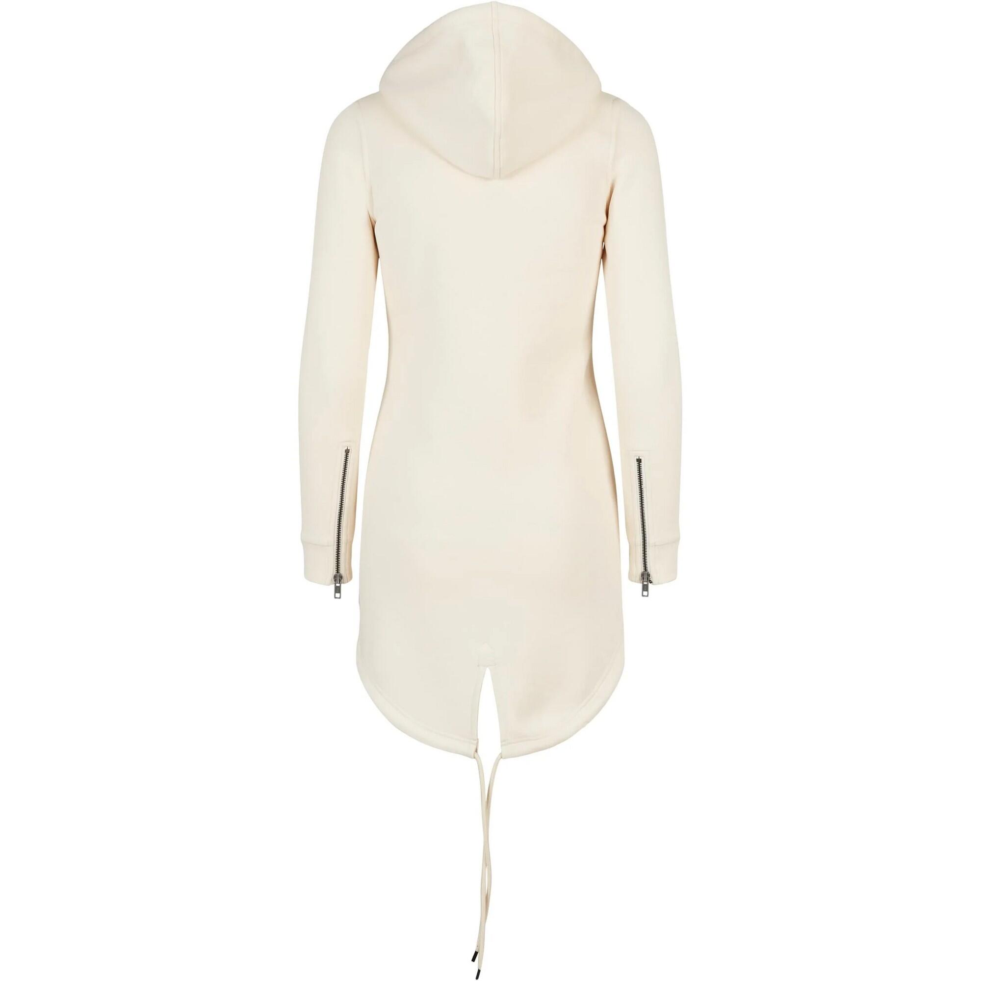 Parka In Felpa Donna Urban Classics Sabbia Bianca 2/2