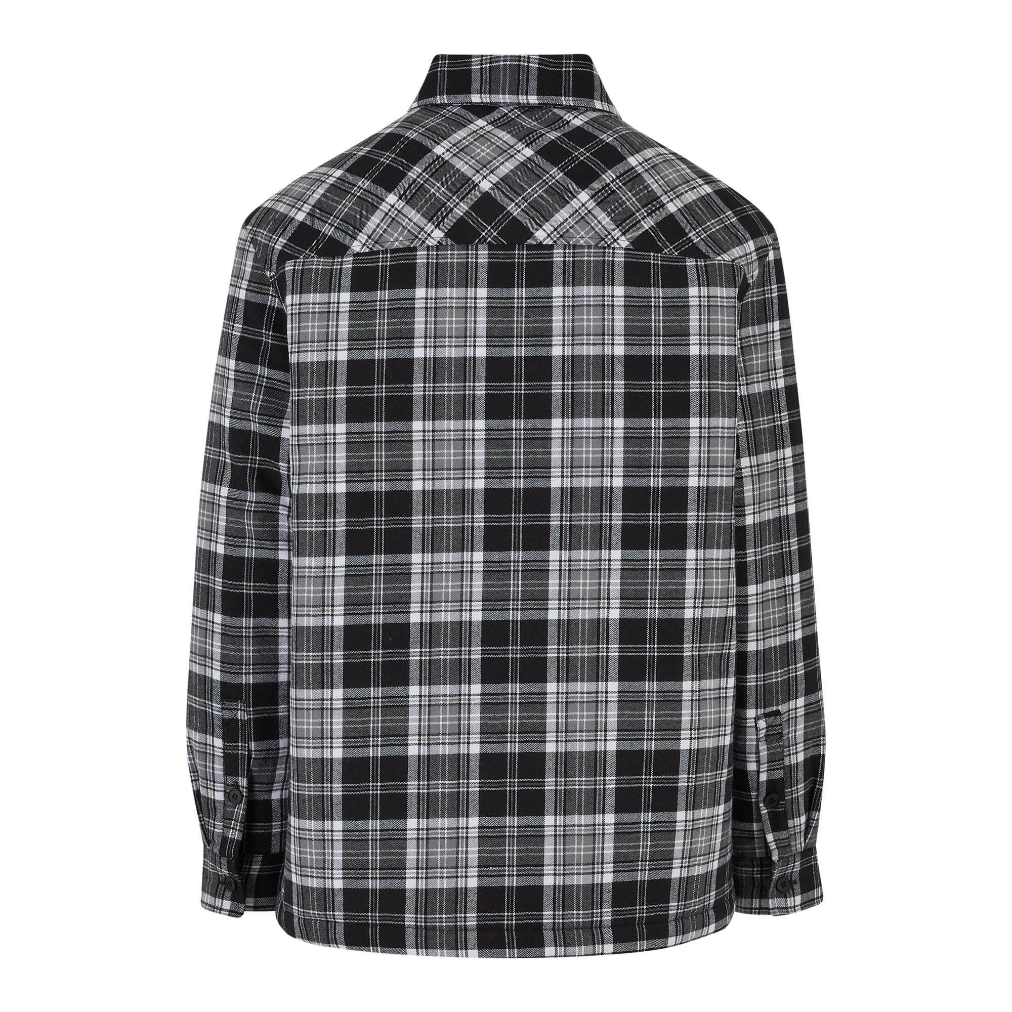 Vestechemise Motif/style À Carreaux Homme (Noir / Blanc) 2/2