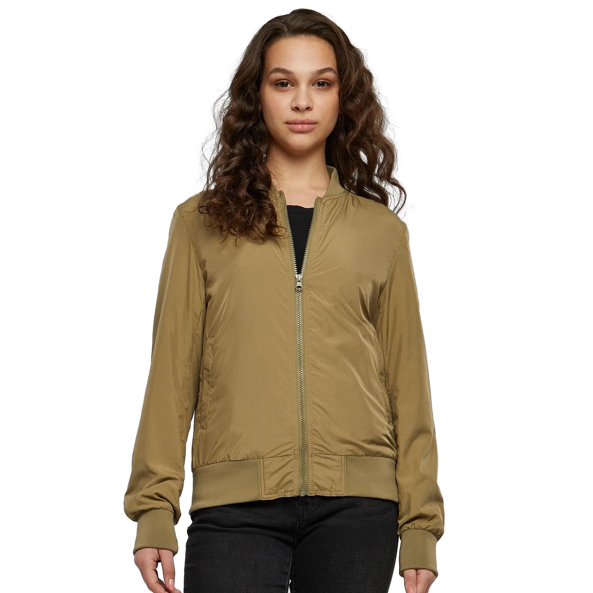 Bomber Lights (Luci) Donna Urban Classics Marrone Kaki 3/3