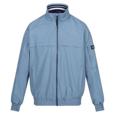 Heren shorebay ii waterdichte jas (coronet blauw streep)