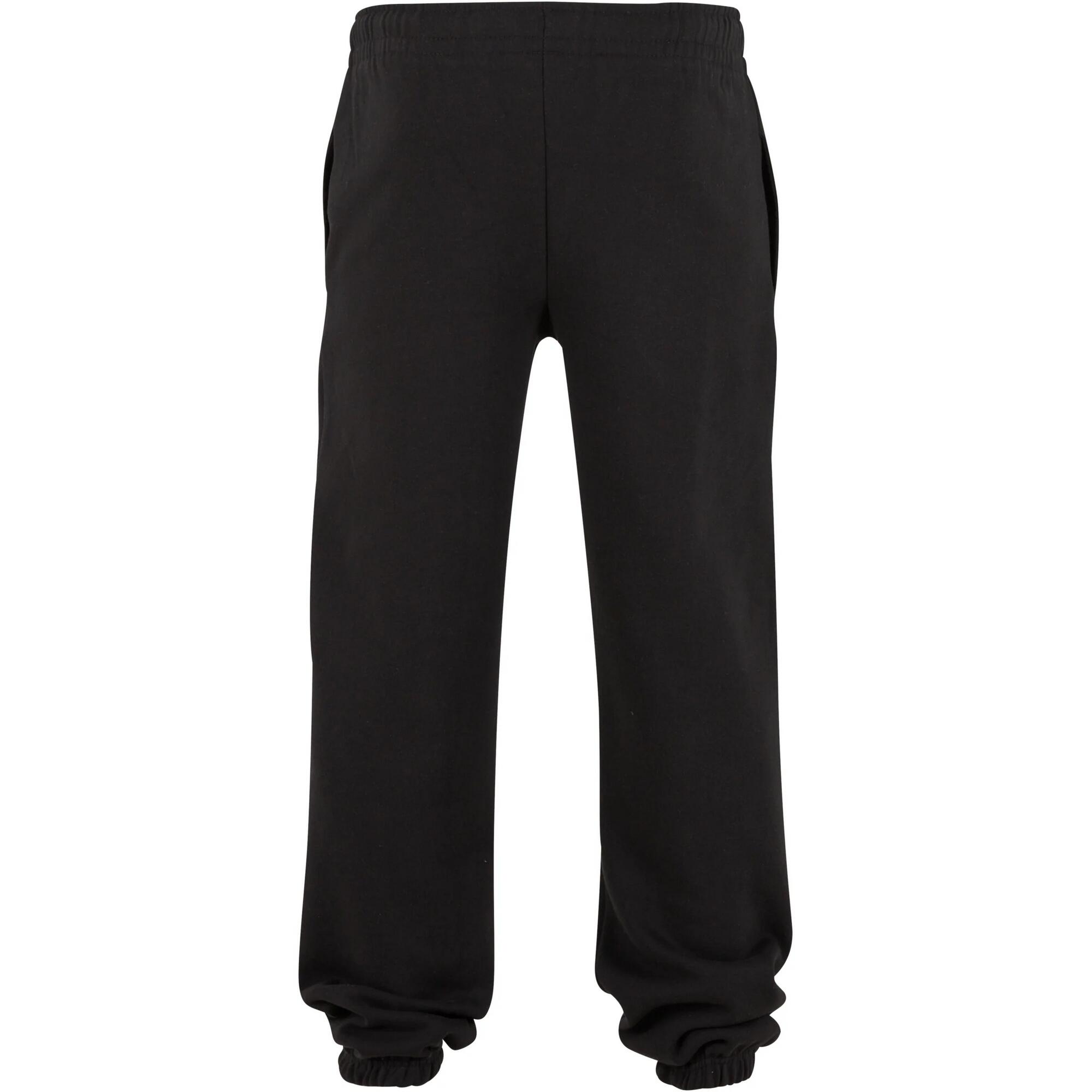 Pantaloni Da Ginnastica Ampia Uomo Urban Classics Basic Nero 2/2