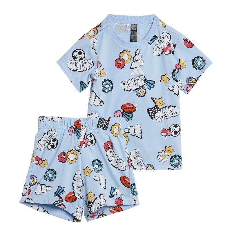 Souprava Seasonal Essentials Fun Allover Print Kids