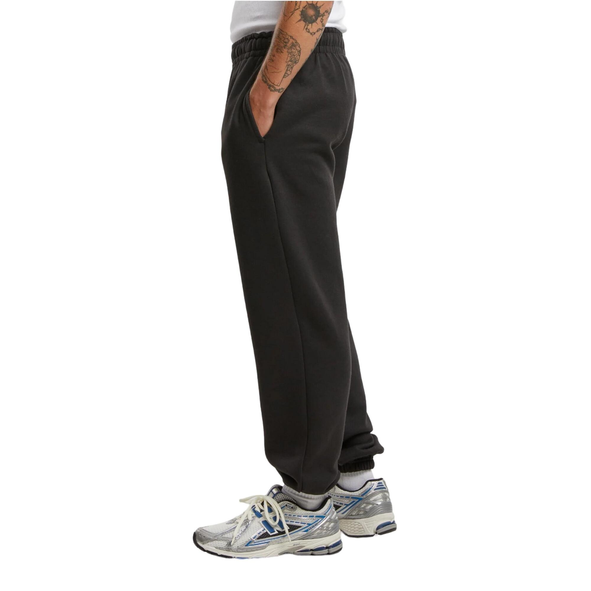 Pantaloni Da Ginnastica Uomo Urban Classics Basic Essential Nero 3/3