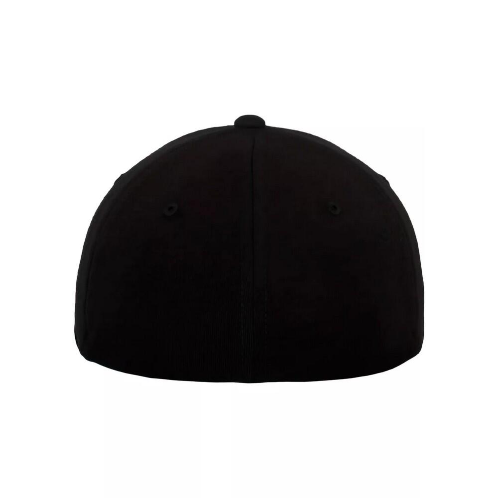 Boné de basebol Double Jersey (Preto) 2/4