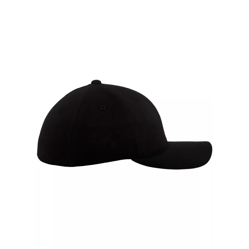 Boné de basebol Double Jersey (Preto) 4/4