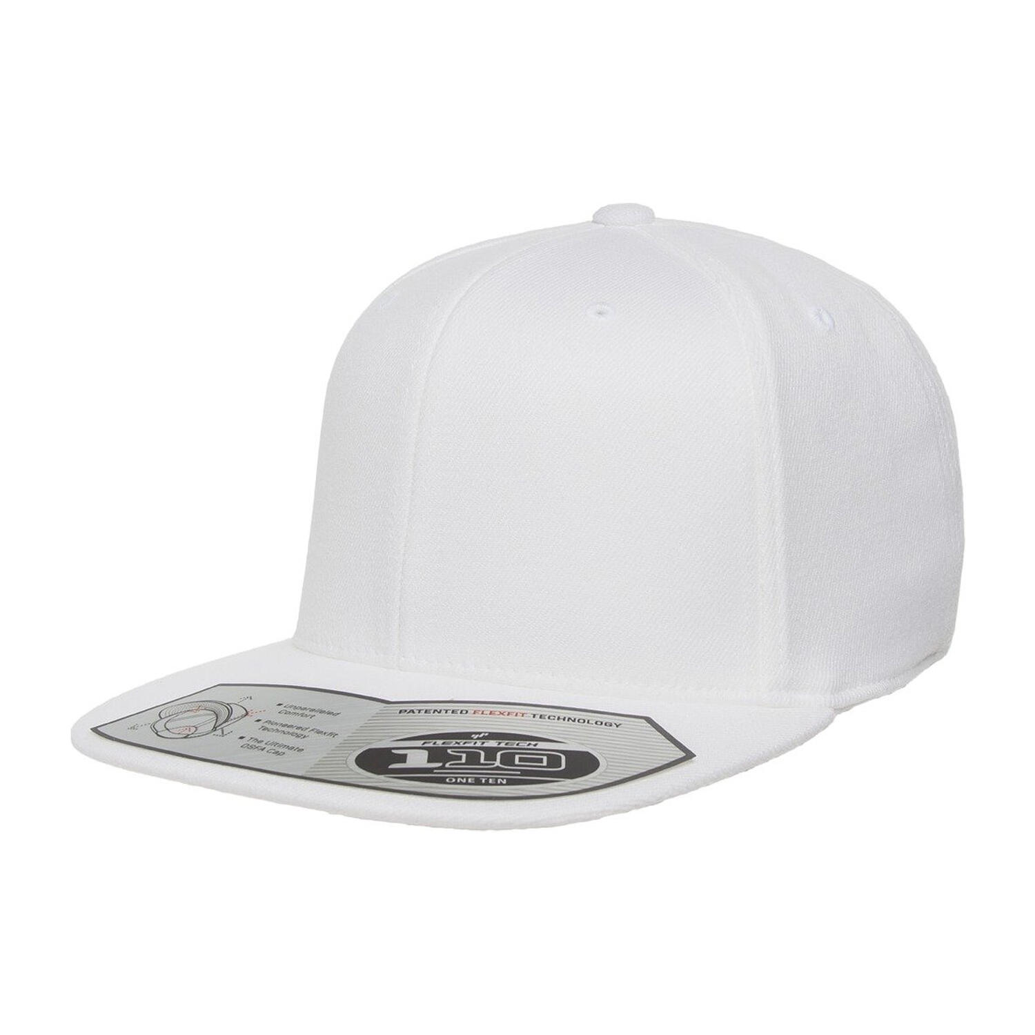 Boné 110 com fecho de correr Branco
