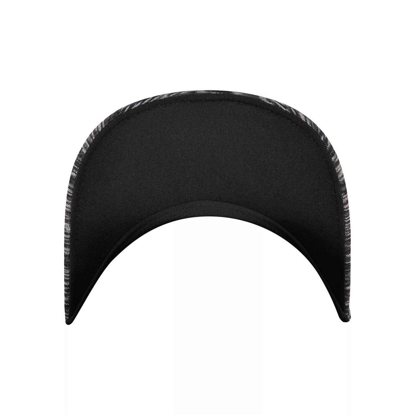 Cappellino Da Baseball Unipanel Flexfit Delta Nero Melange 4/5