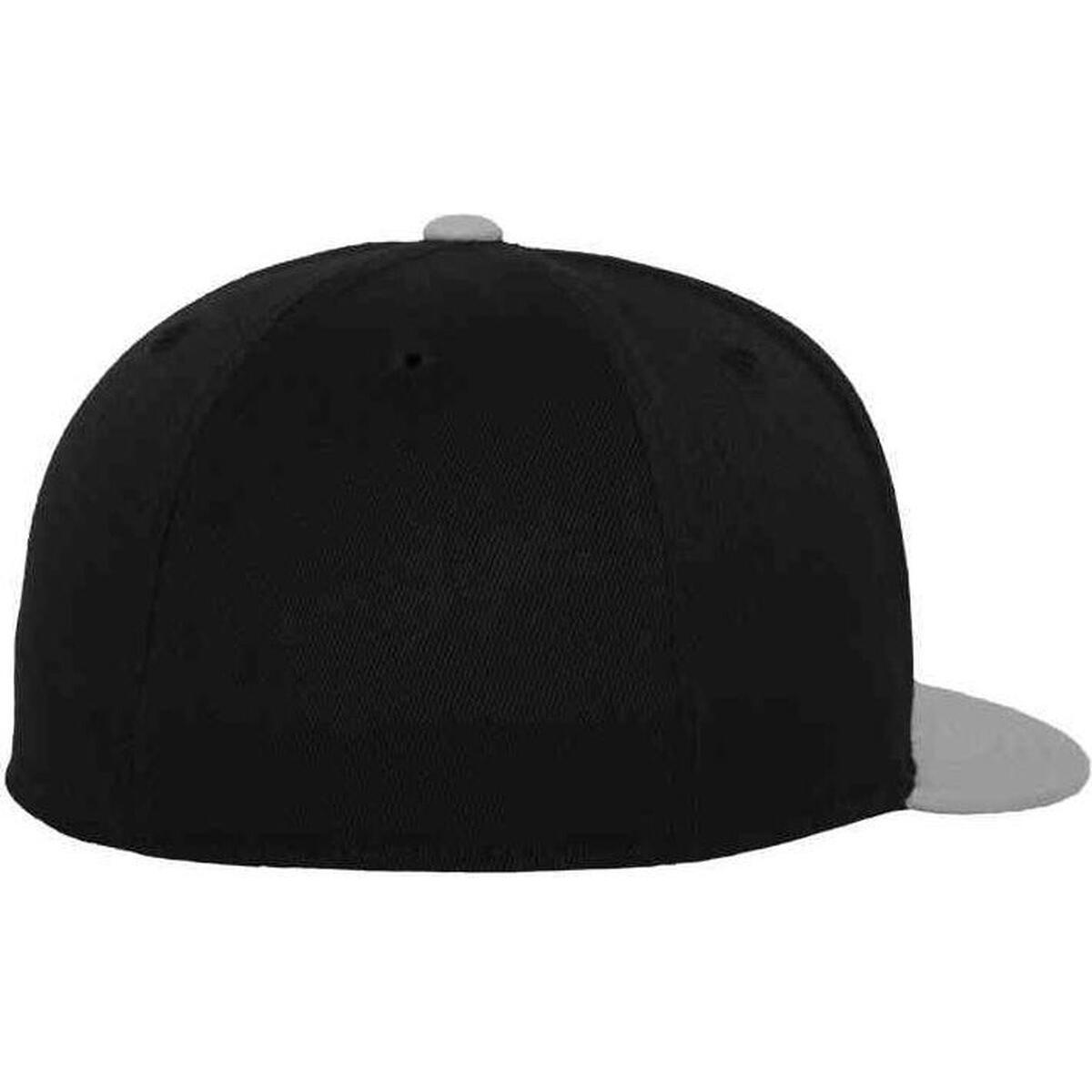 Boné de basebol Premium 210 bicolor (Preto / Cinzento) 2/3