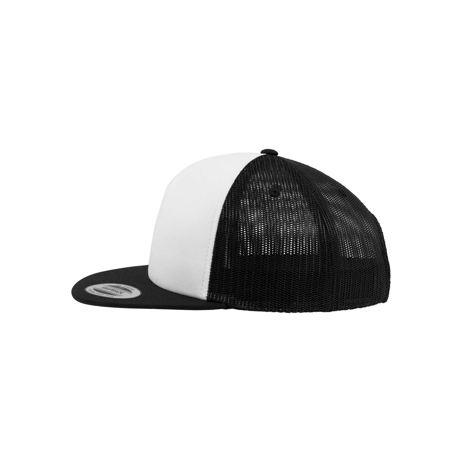 Caminhão de Espuma Boné (Preto / Branco) 3/4