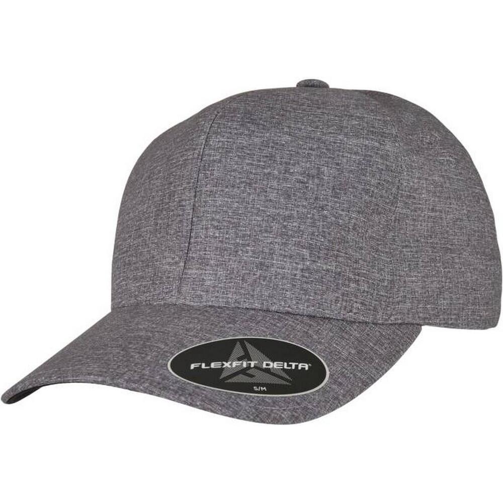 Cappellino Da Baseball Flexfit Delta Carbon Blu Mélange 3/3