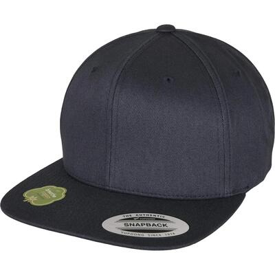Snapback pet van biologisch katoen (donkere marine)