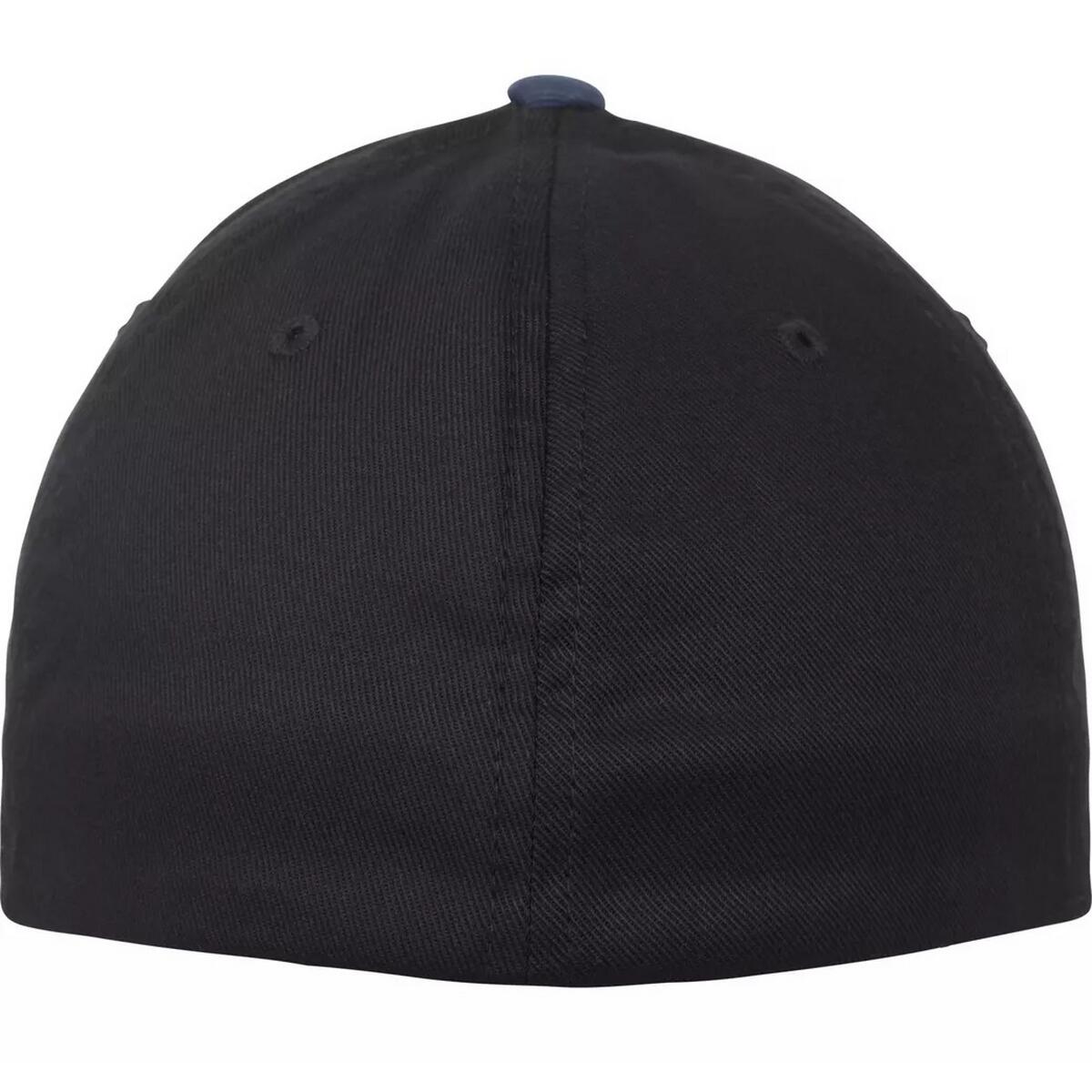 Cappellino Da Baseball Due Toni Flexfit Nero Blu Navy 2/3