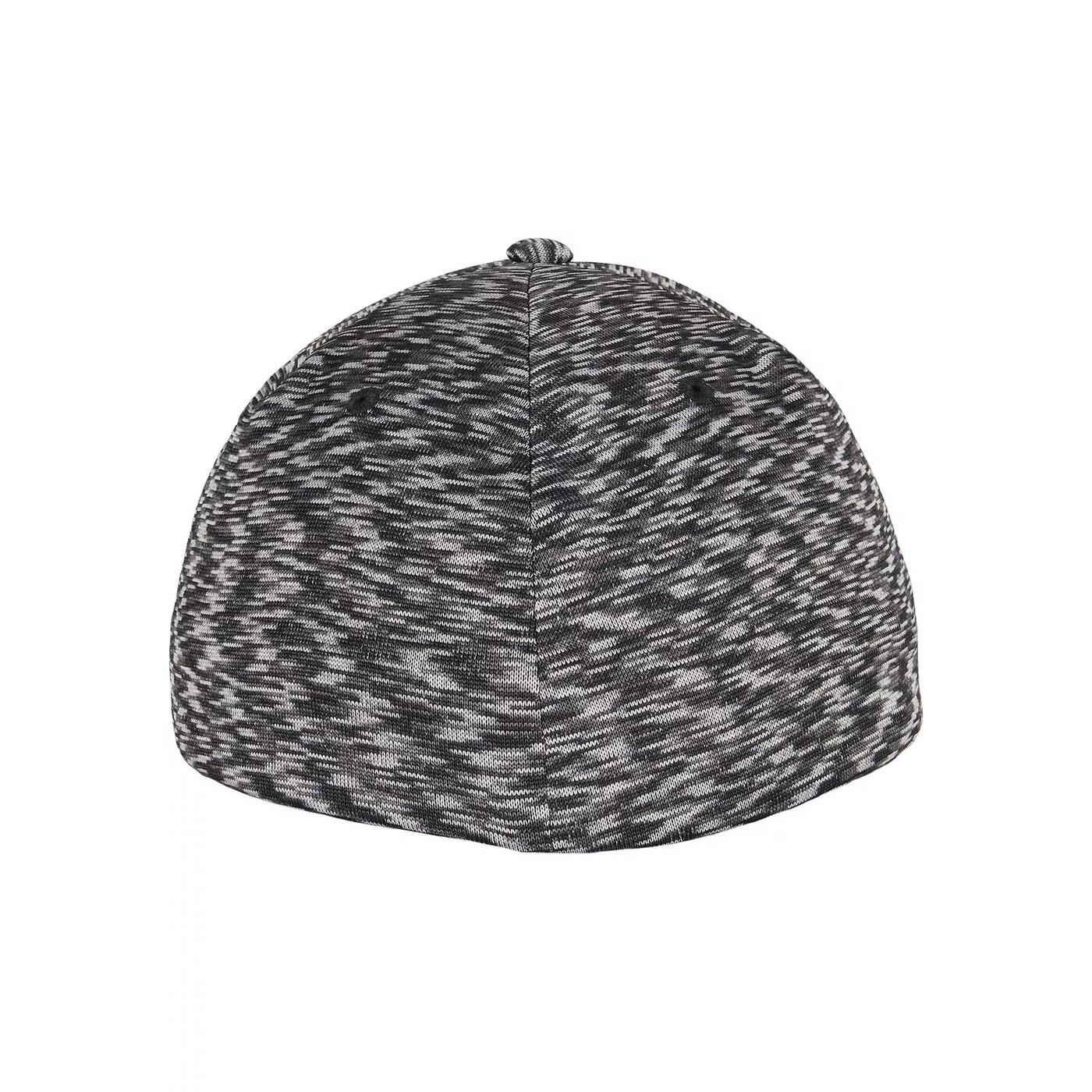 Cappellino Da Baseball Unipanel Flexfit Delta Nero Melange 2/5