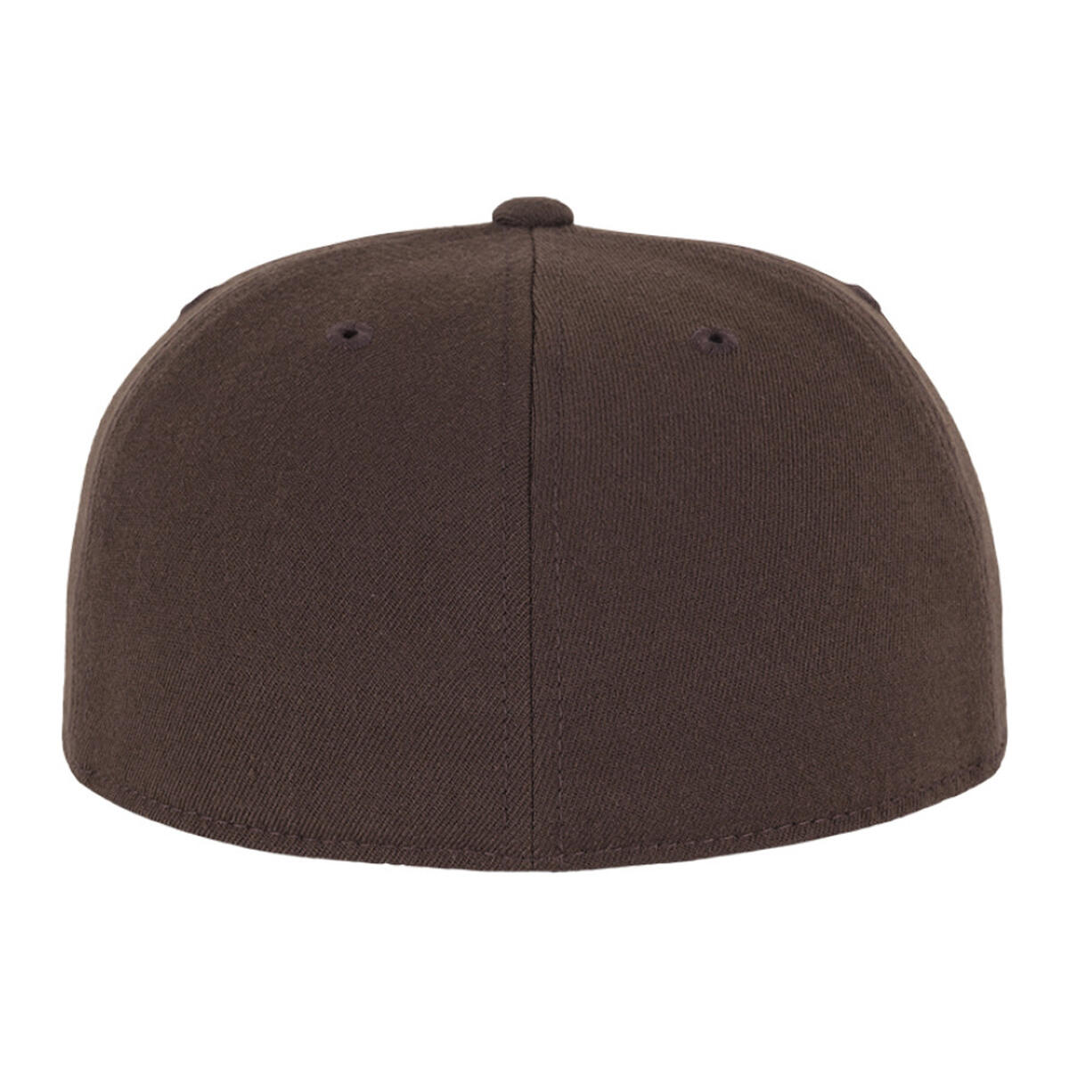 Boné de basebol Premium 210 Fitted (Castanho) 2/3