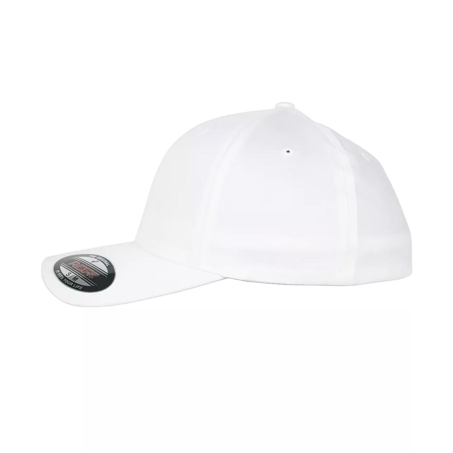 Cappellino Da Baseball Flexfit Bianco 3/4