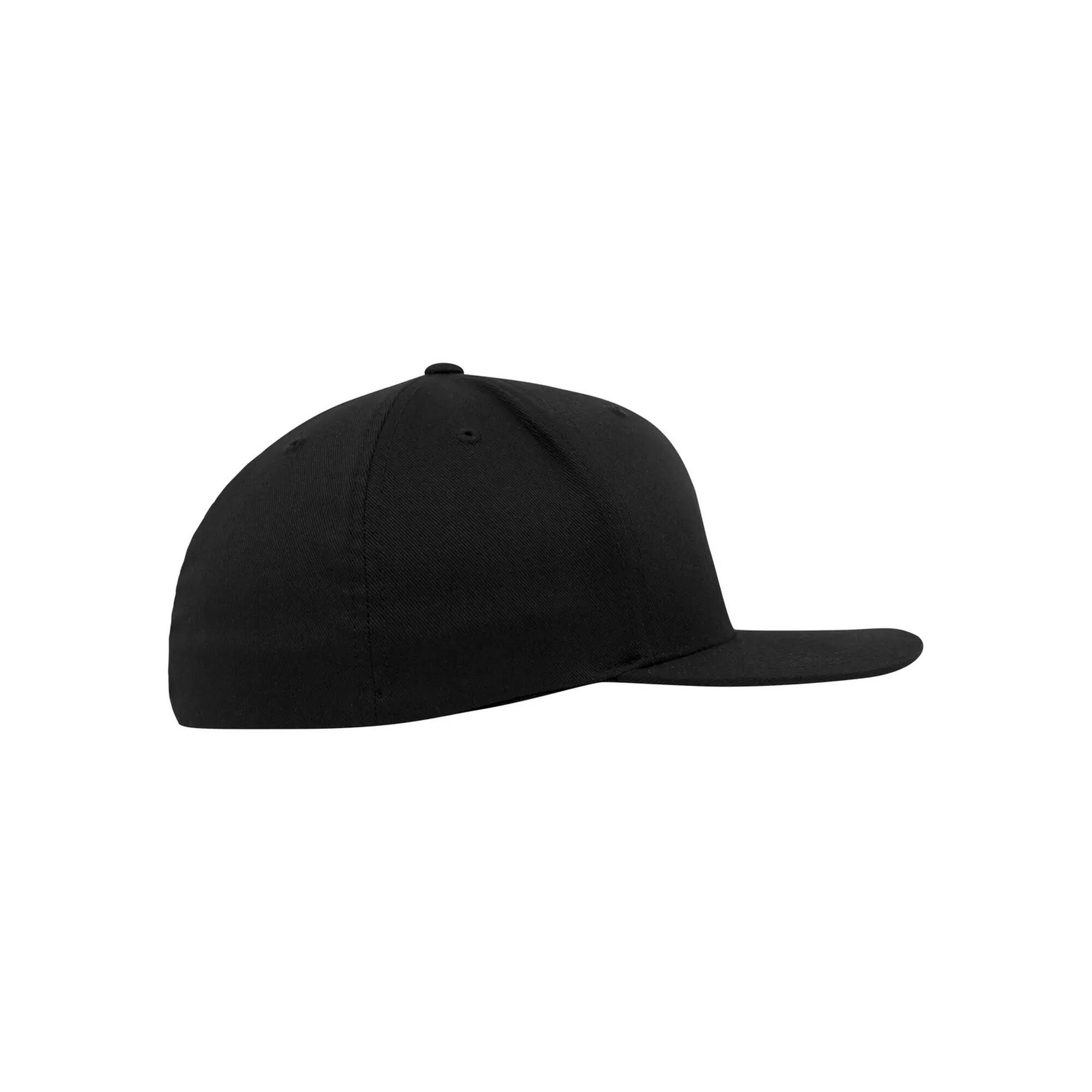 Cappellino Da Baseball Visiera Piatta Flexfit Nero 4/5