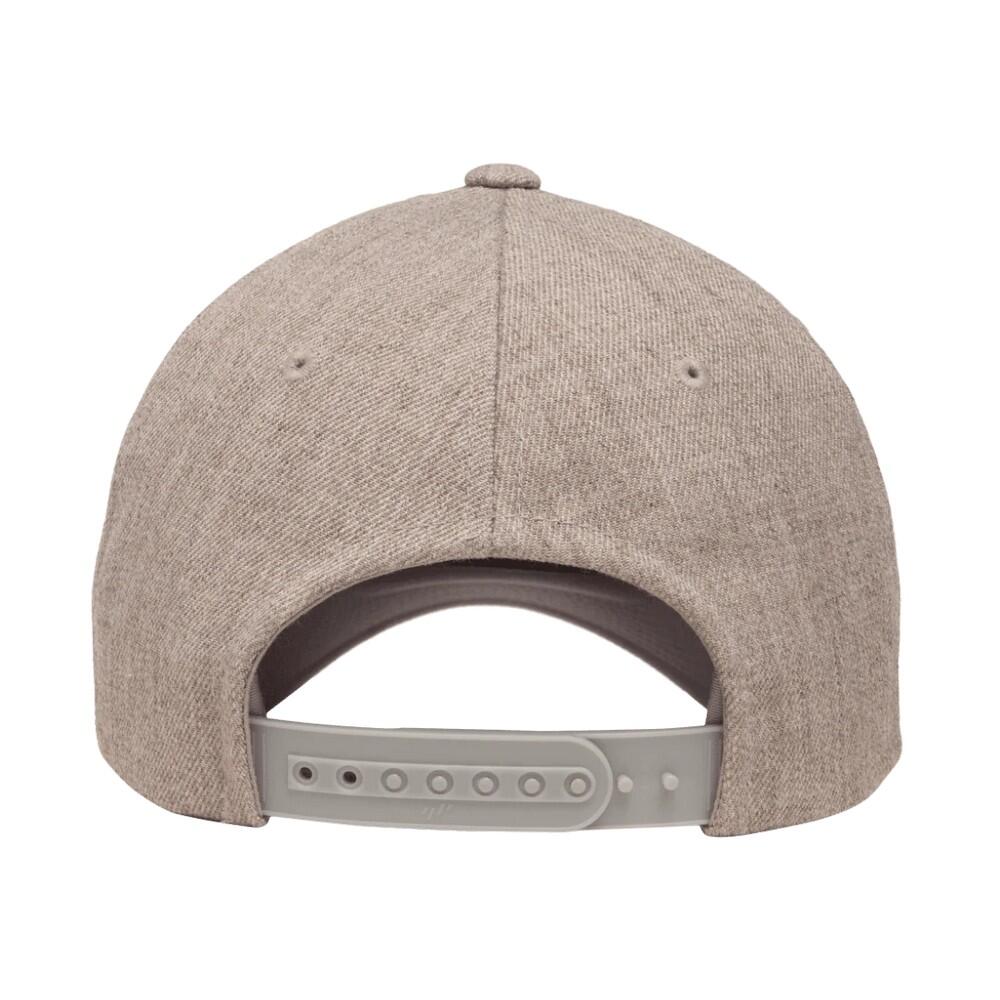 Boné Snapback YP Classics Curved 5 Panel (Cinzento Mesclado) 2/3