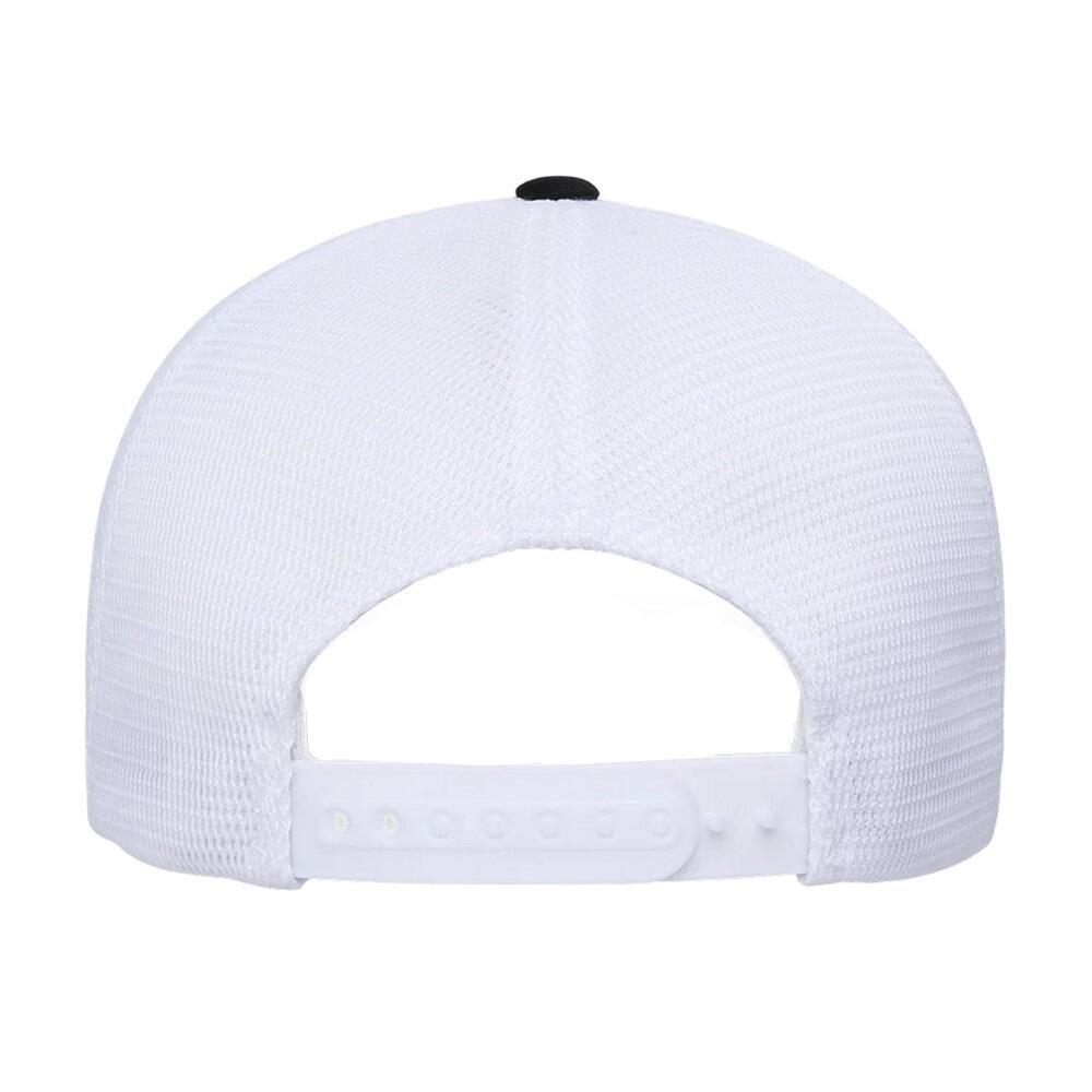 Cappellino Da Camionista Due Toni Flexfit 110 Nero Bianco 2/3