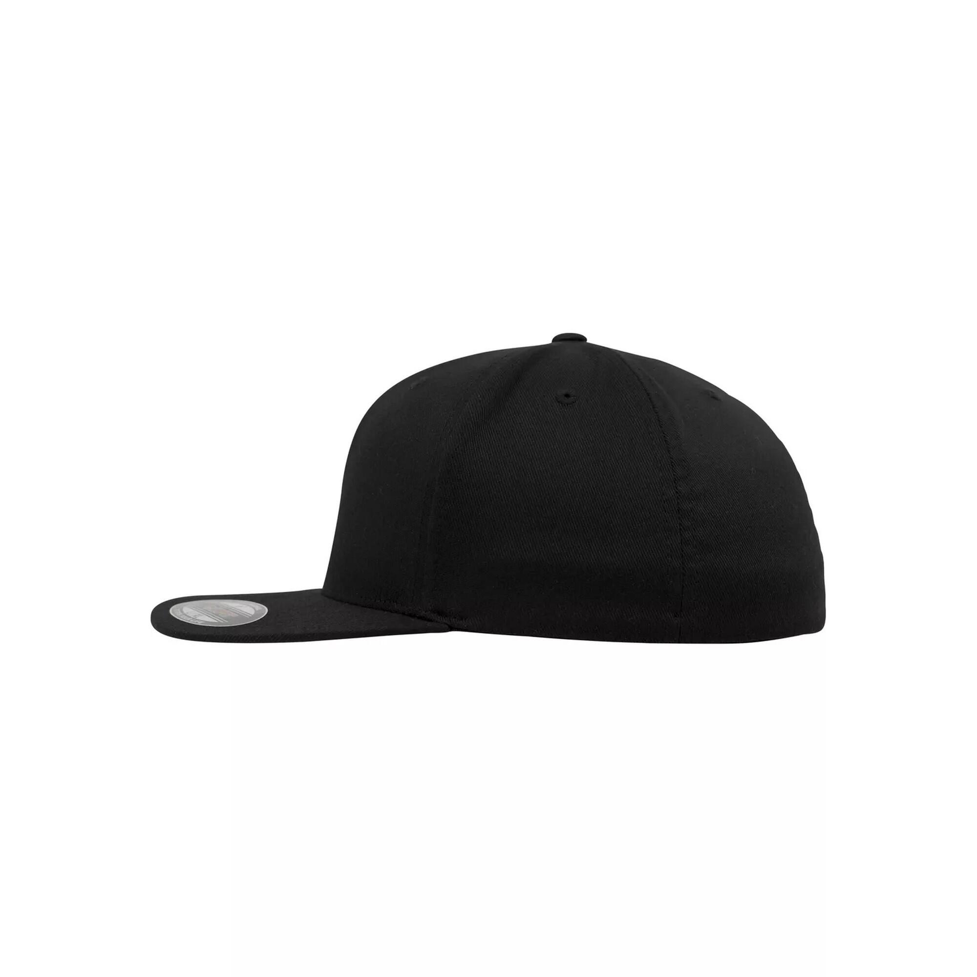 Cappellino Da Baseball Visiera Piatta Flexfit Nero 3/5
