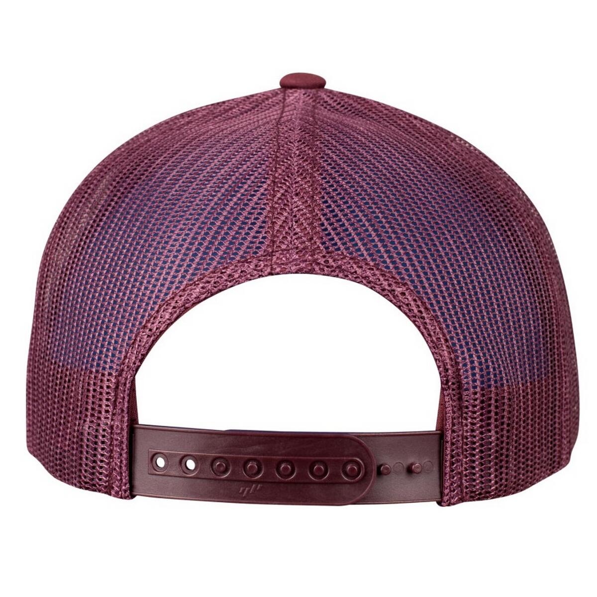 Casquette Trucker Motif/style Rétro (Pourpre) 2/3