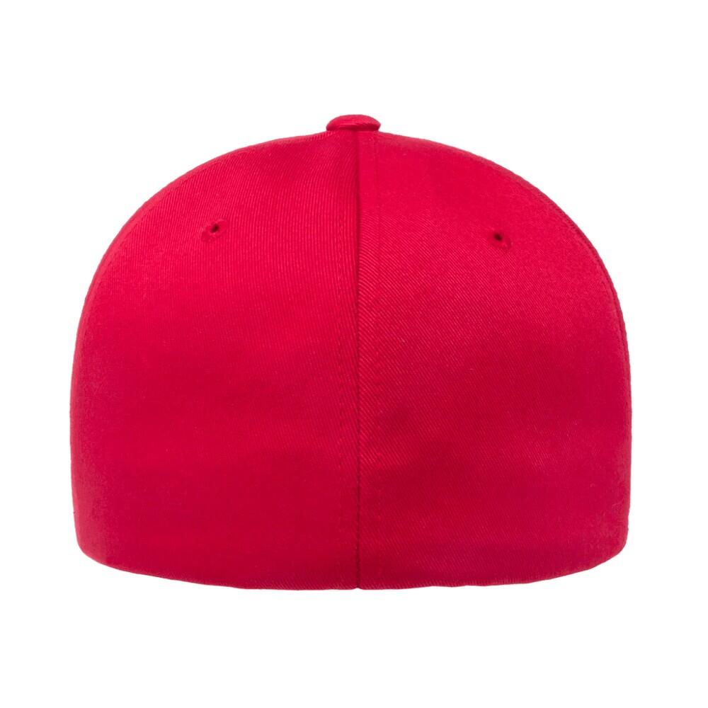 Boné de basebol em lã penteada para bebé (Vermelho) 2/3