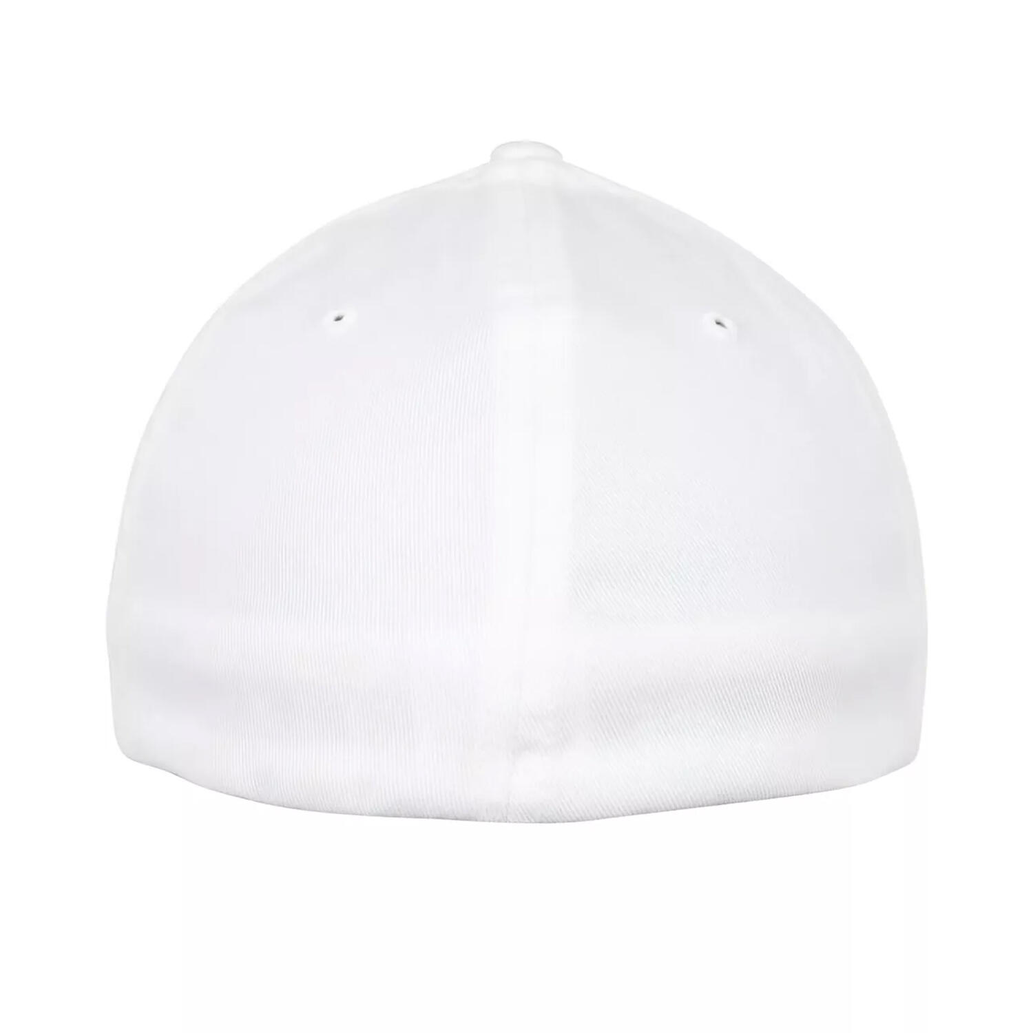 Cappellino Da Baseball Flexfit Bianco 2/4