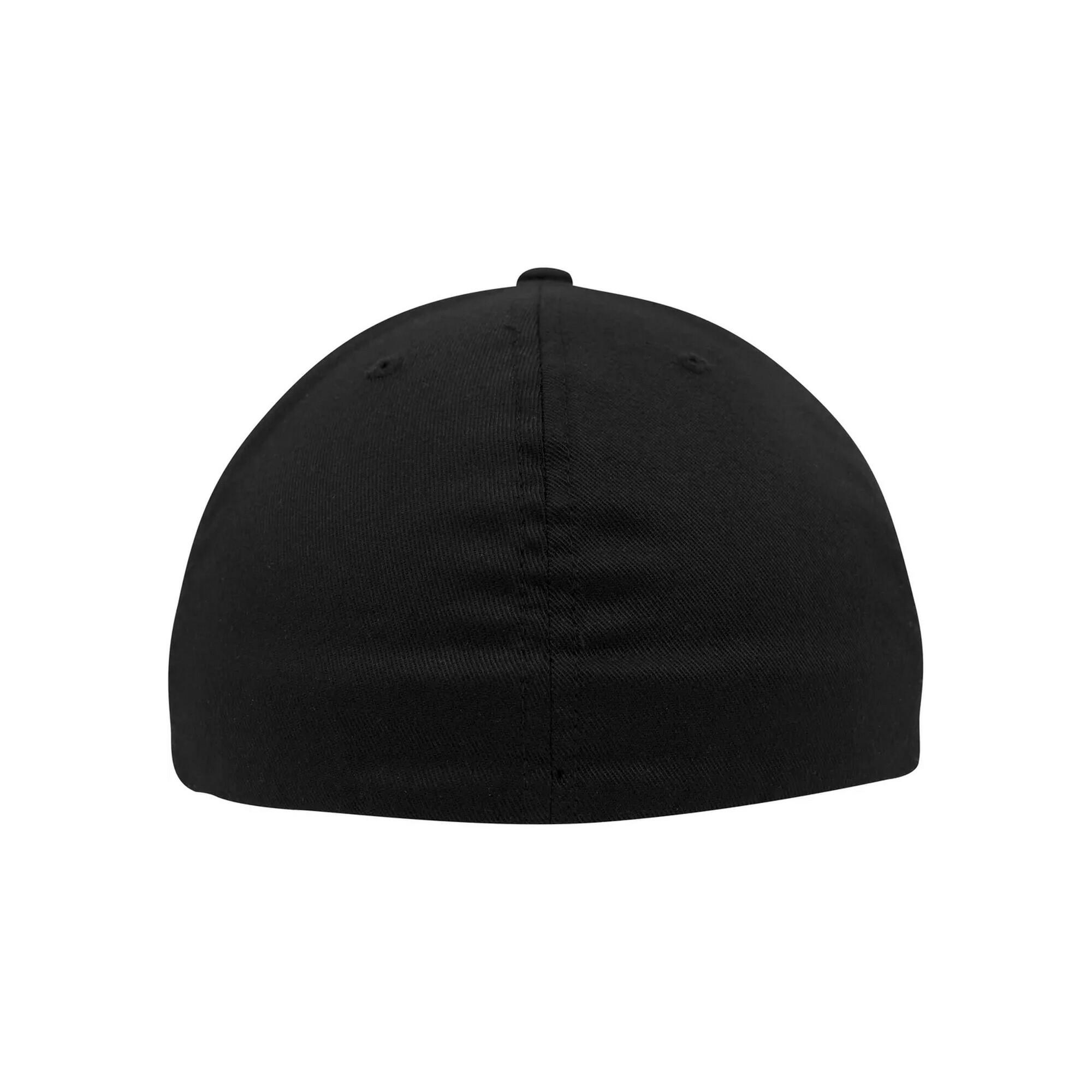 Cappellino Da Baseball Visiera Piatta Flexfit Nero 2/5