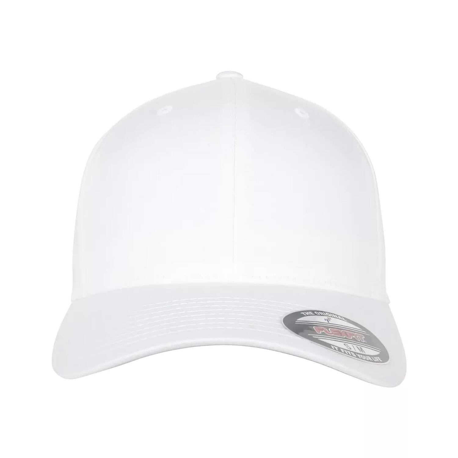 Cappellino Da Baseball Flexfit Bianco 4/4