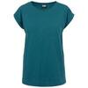 Dames Verlengd Schouder Tshirt (Set van 3) (Teal)