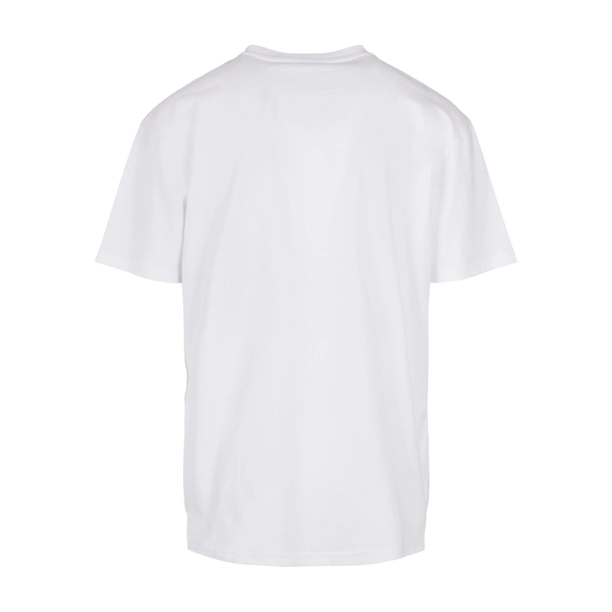 Maglietta Inserto Triangolare Uomo Urban Classics Bianco 2/2