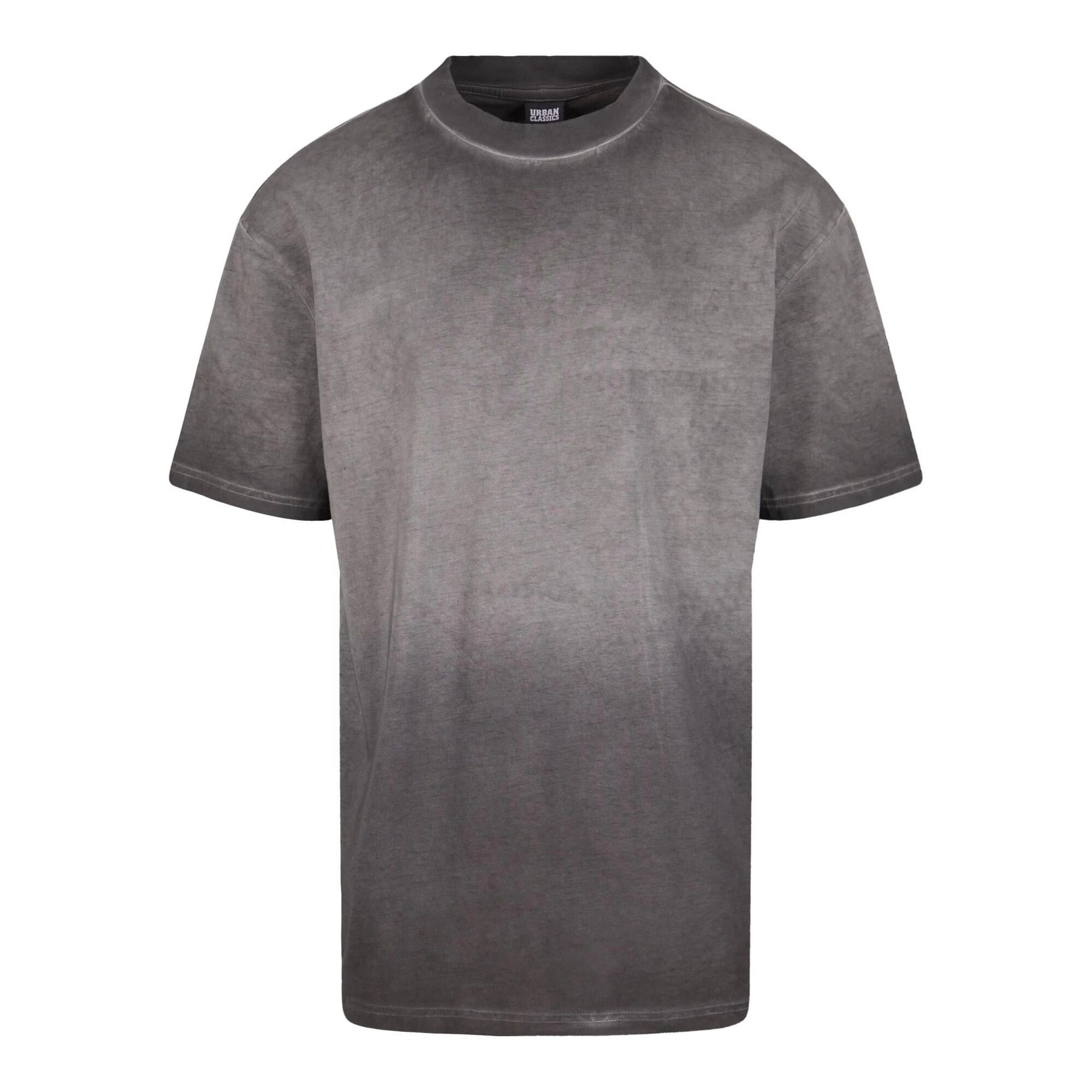 T-shirt oversized sun bleached homem preto