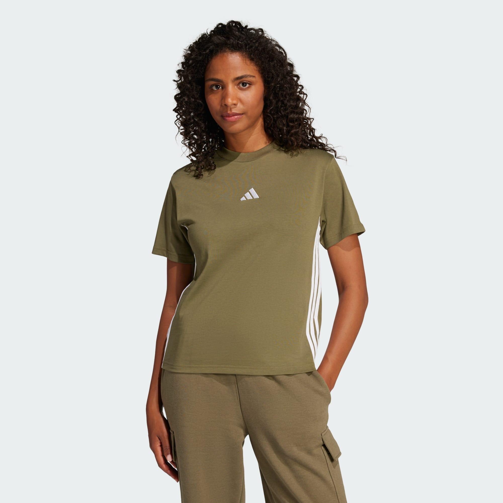 ADIDAS Essentials 3-Stripes Katoenen T-shirt