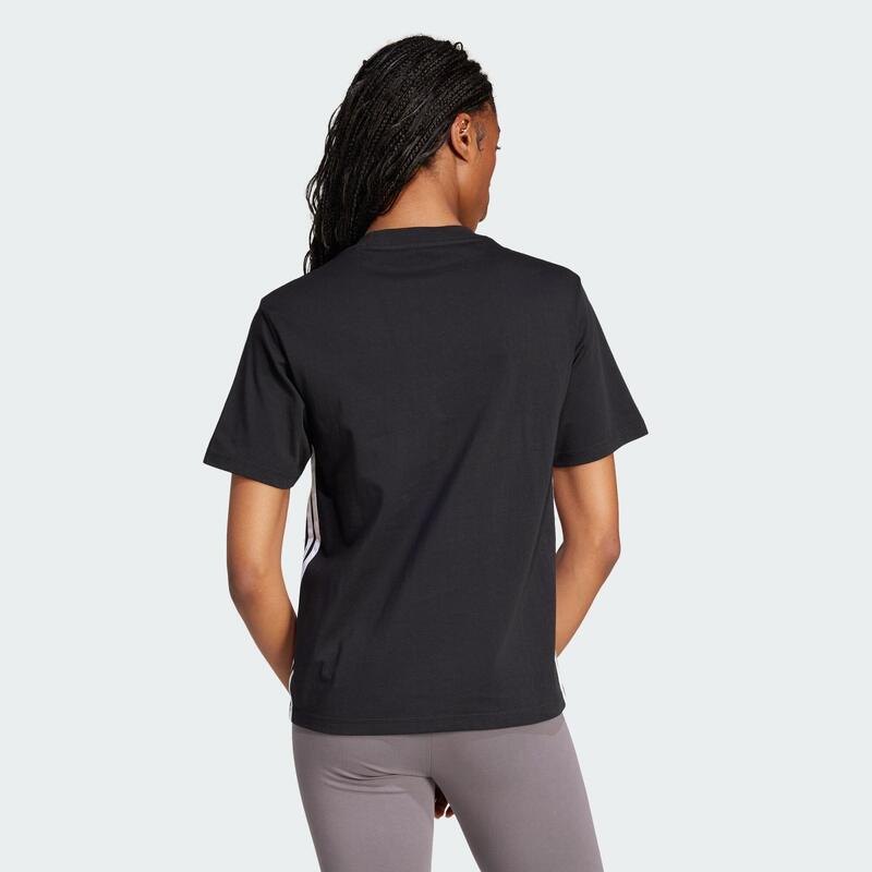 Tricou Essentials de bumbac cu 3 dungi