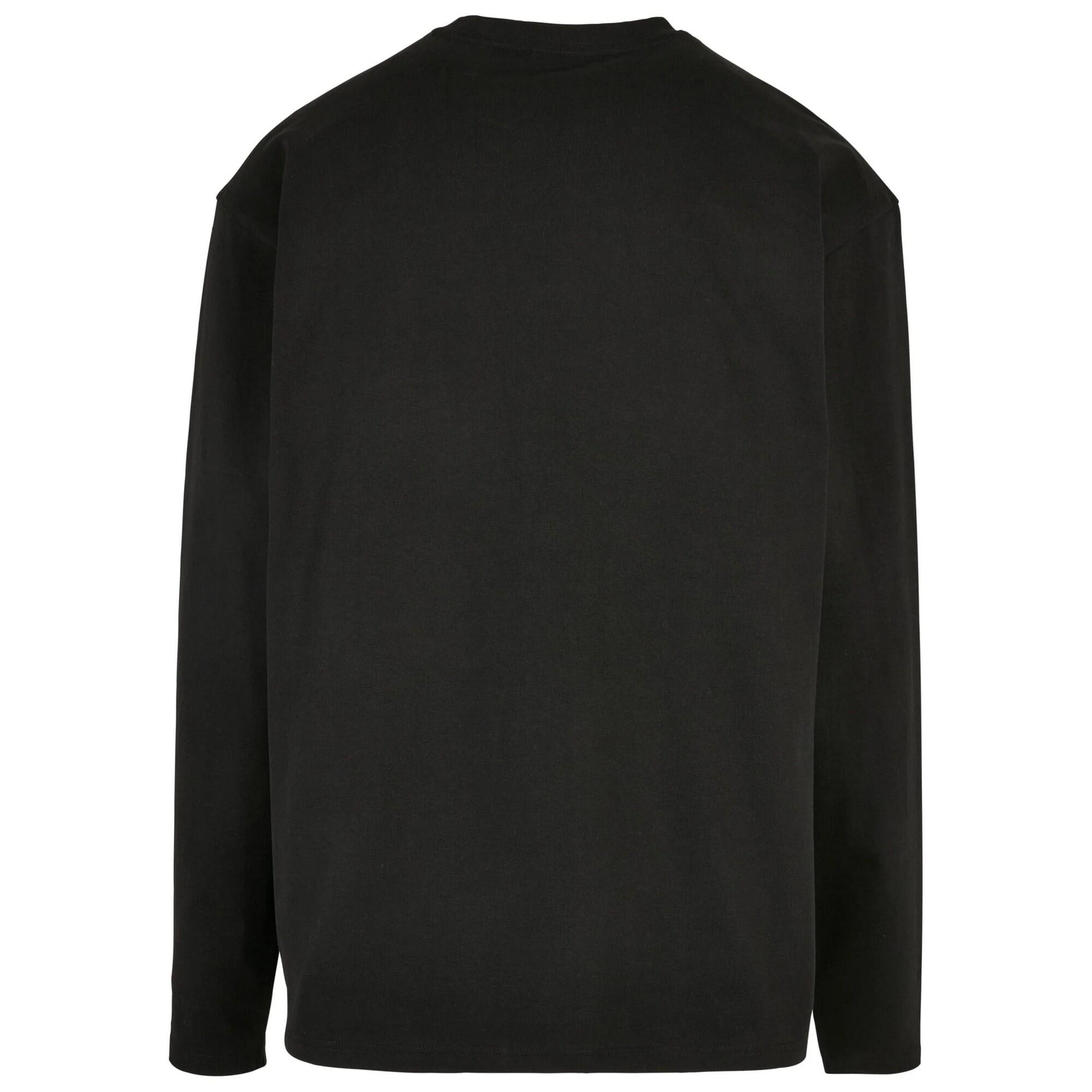 Maglietta Oversize Ultra Pesante Manica Lunga Uomo Urban Classics Nero 2/2