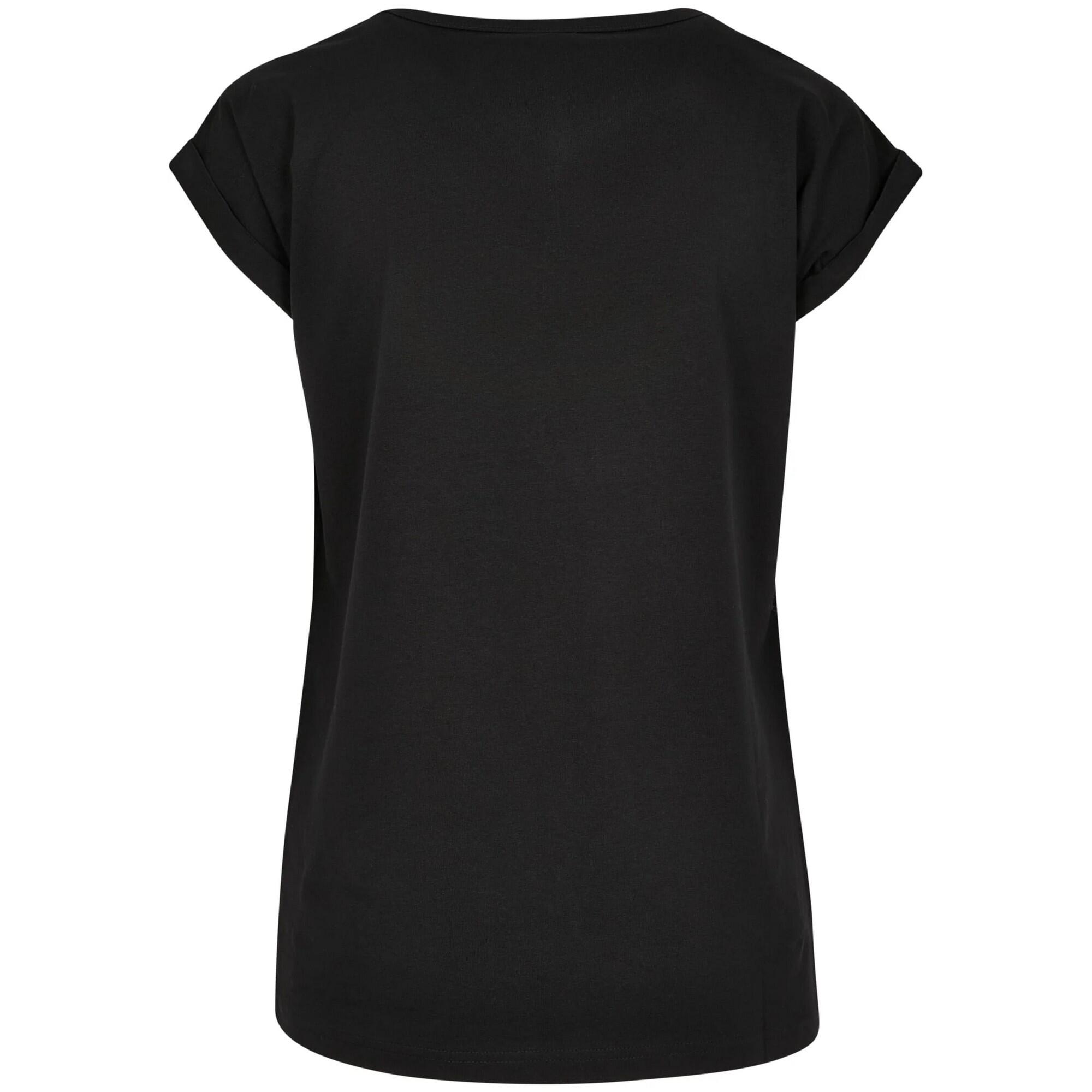 Maglietta Spalla Estendibile Donna Urban Classics Nero 2/2