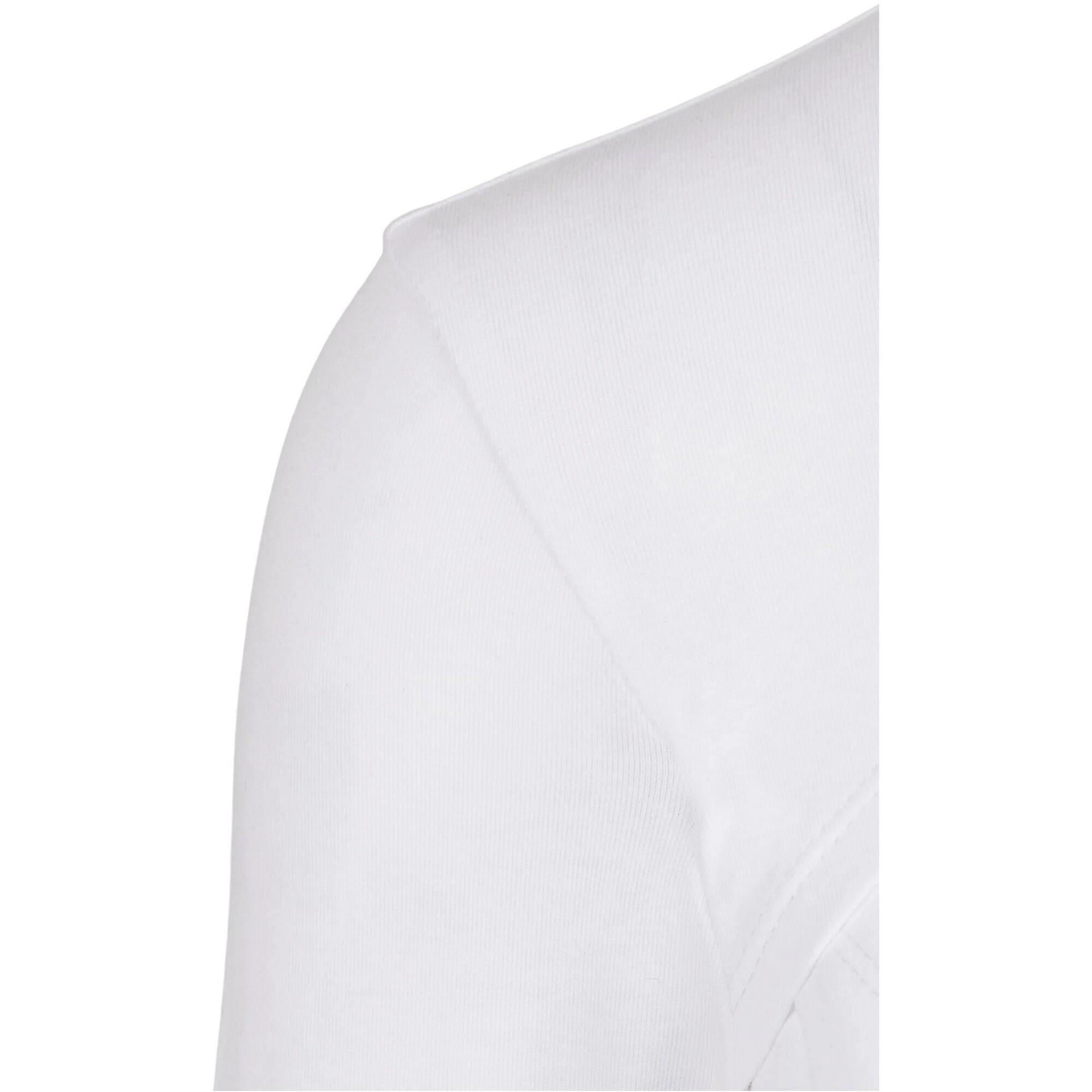 Top Ritagliato Dolcevita Manica Lunga Donna Urban Classics Bianco 3/4
