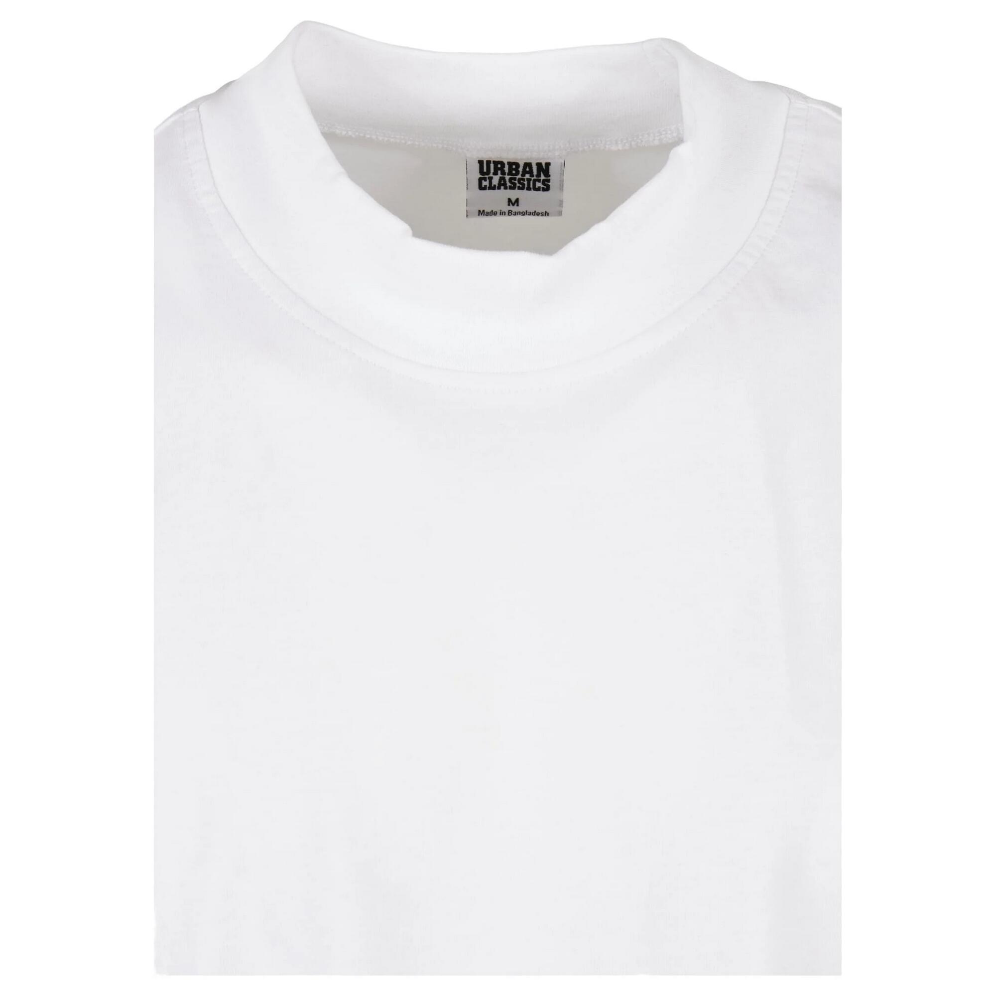 Maglietta Oversize Finto Colletto Uomo Urban Classics Bianco 3/3