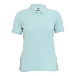 Dames Effen Poloshirt (Oceaan Blauw)