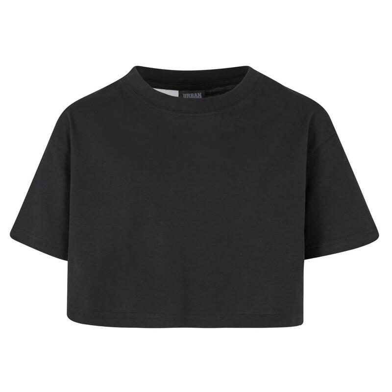 Camisola curta com kimono para rapariga (Conjunto de 2) Preto