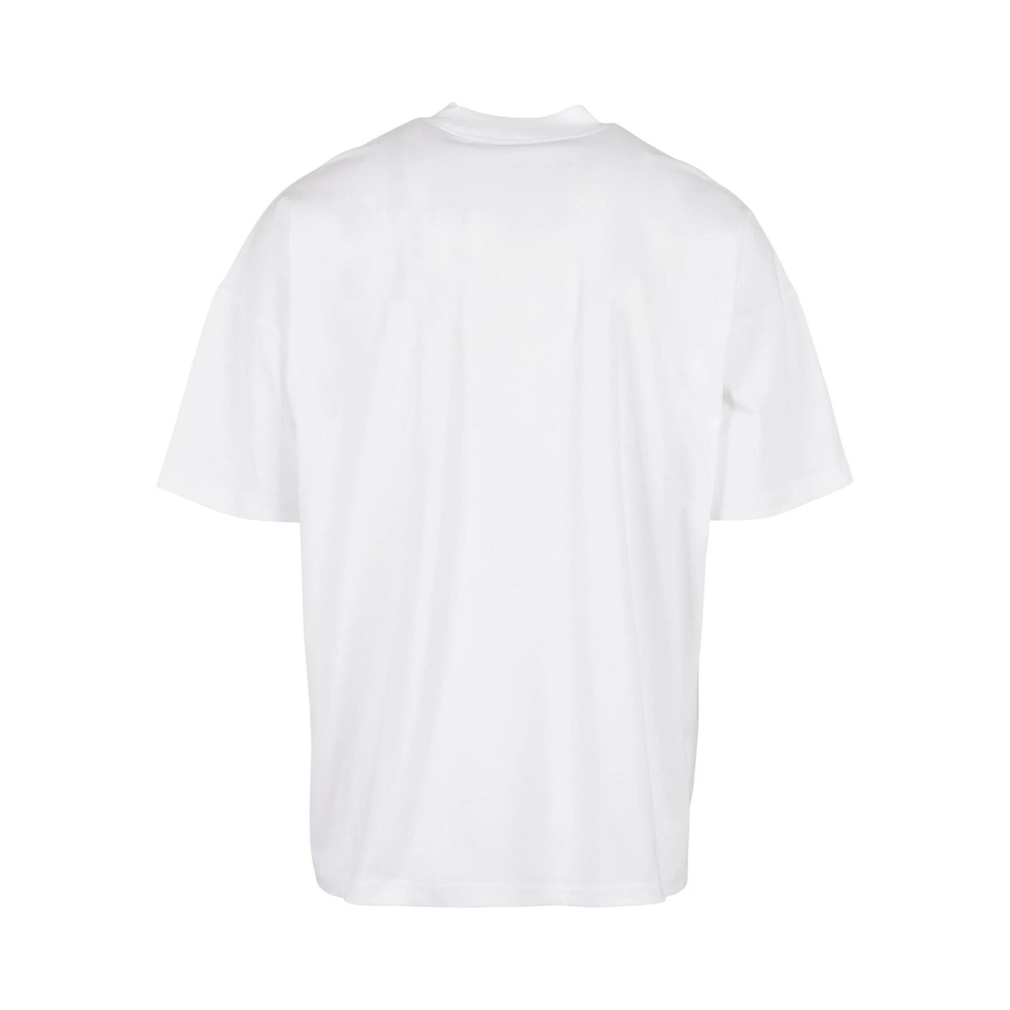 Maglietta Oversize Finto Colletto Uomo Urban Classics Bianco 2/3