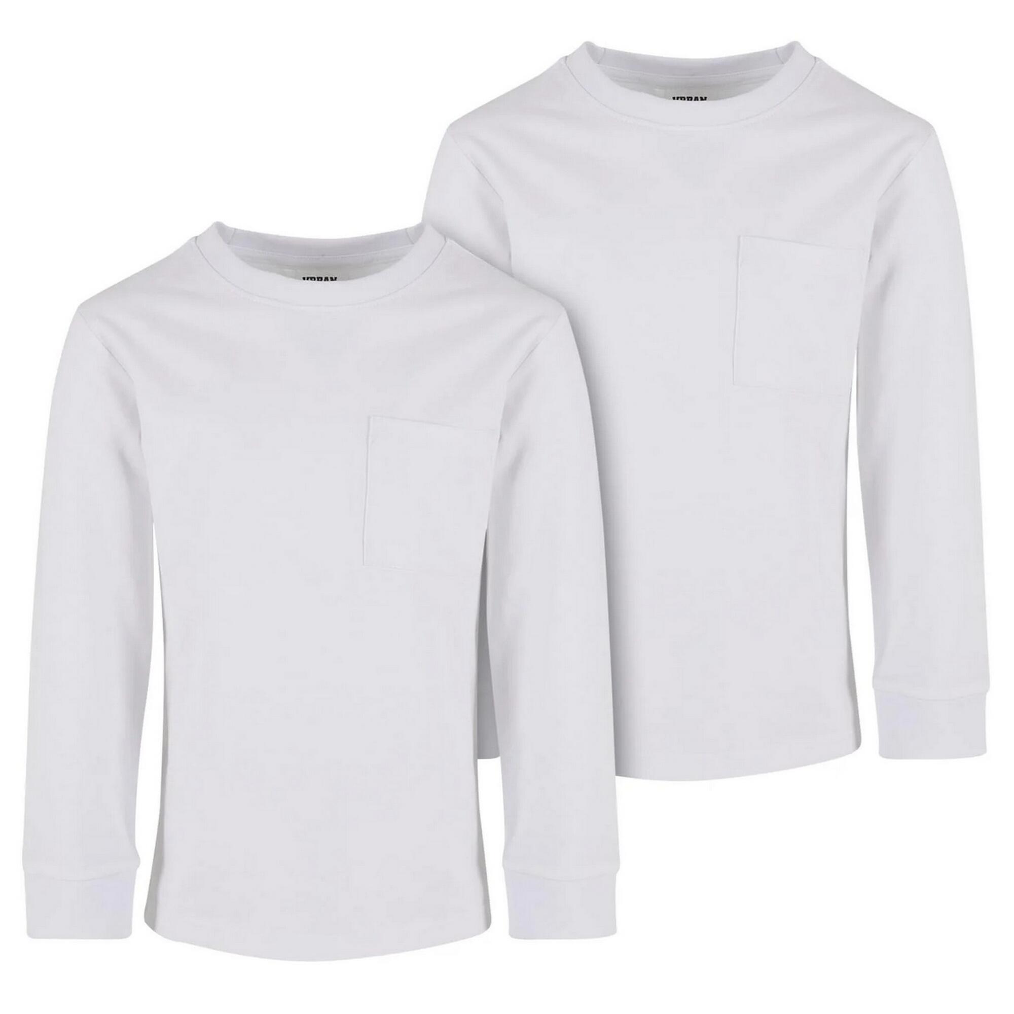 Maglietta Oversize Tasca Manica Lunga Ragazzi Misura Confezione 2 Urban Classics 3/3