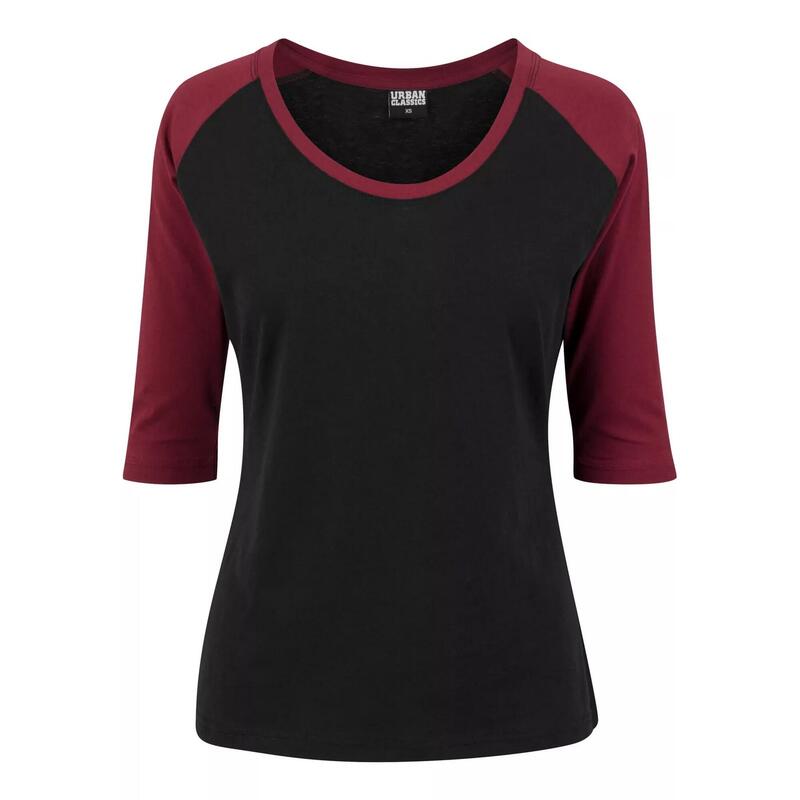 TOP Drumeții În Natură Urban Classics Raglan Contrast Femei