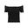 Tricou Drumeții În Natură Urban Classics Off Shoulder Cu Nervuri Femei