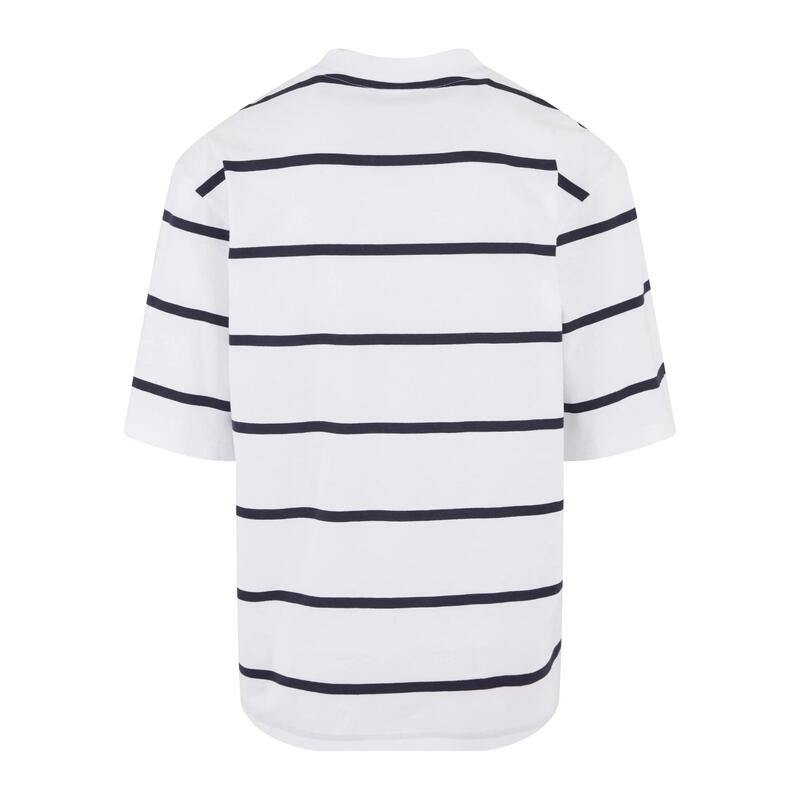 Tshirt Homme (Blanc / Bleu Marine)