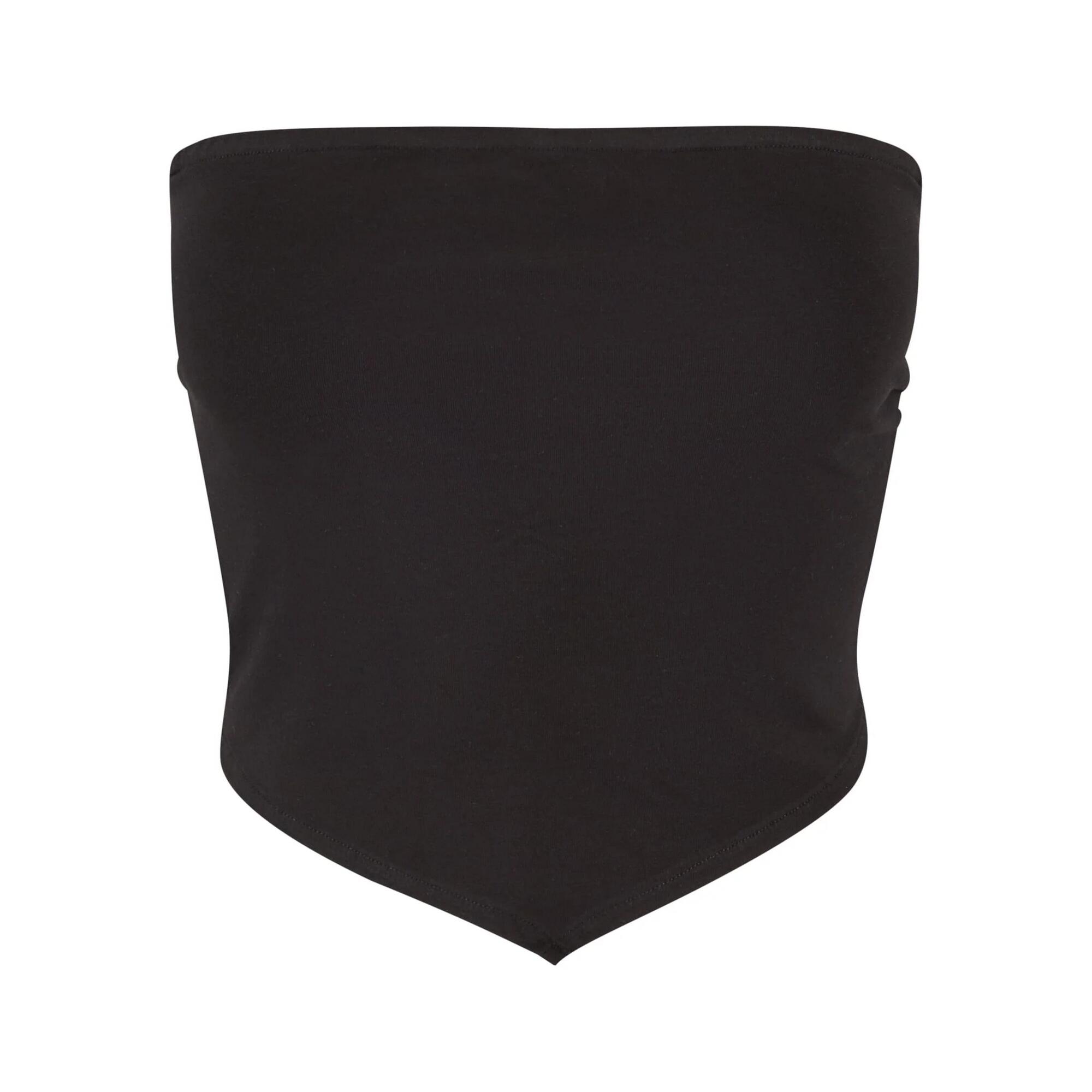 Top Annodato Bandeau Donna Misura Confezione 2 Urban Classics Bianco Nero 3/4