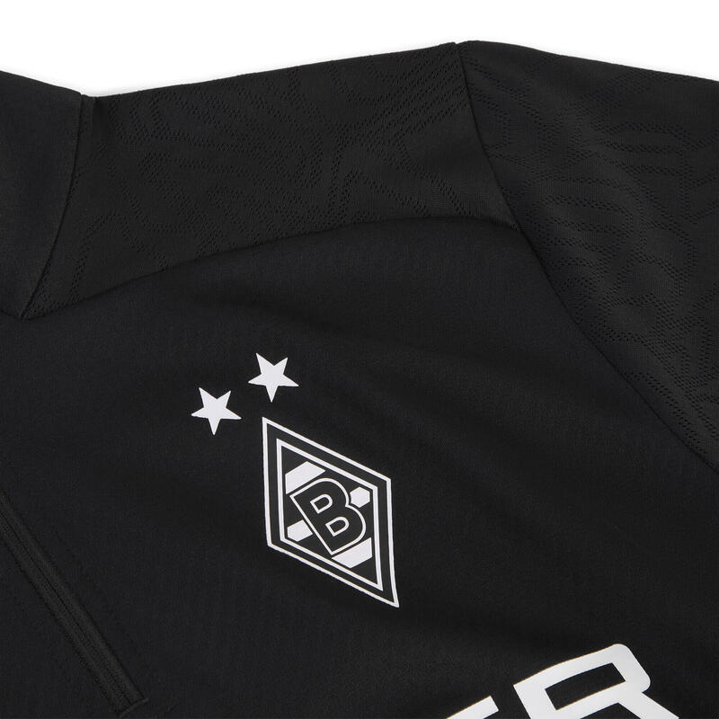 Haut d’entraînement à 1/4 zip Borussia Mönchengladbach Homme PUMA Black