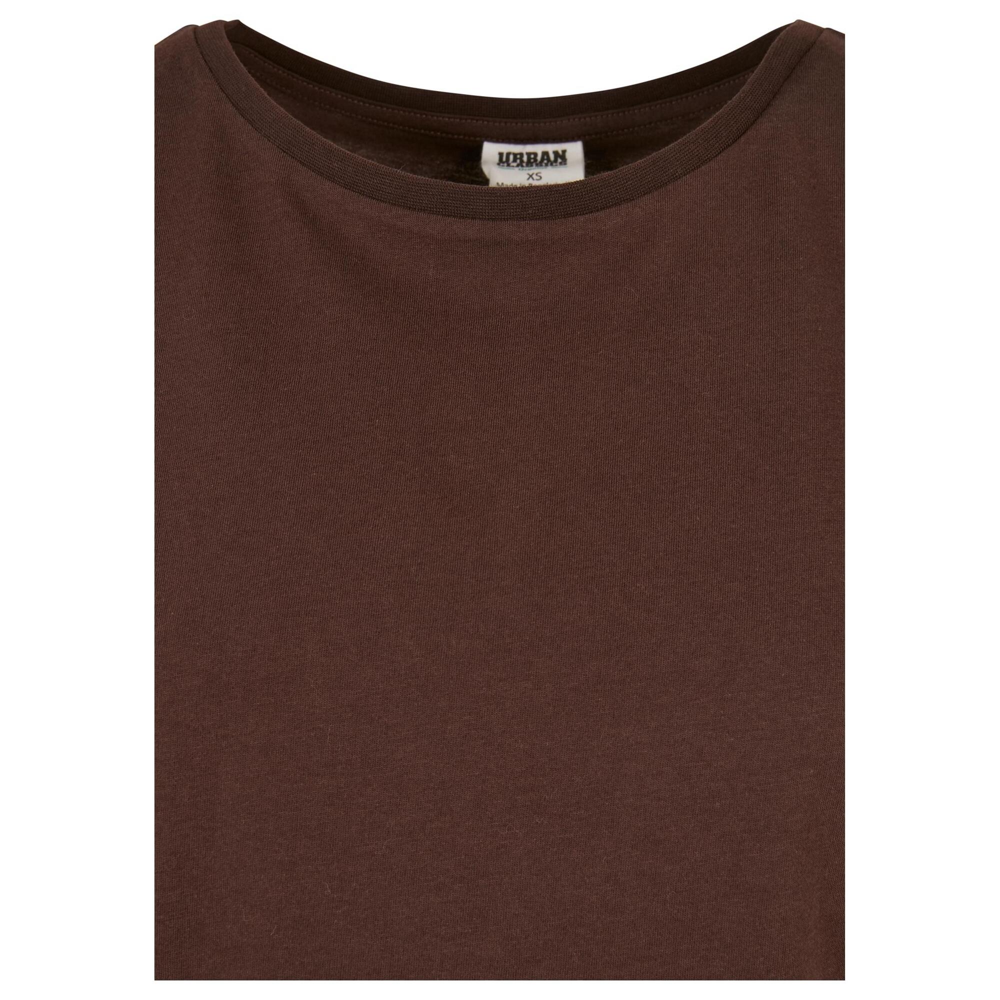 Maglietta Spalla Estendibile Donna Urban Classics Marrone 3/3
